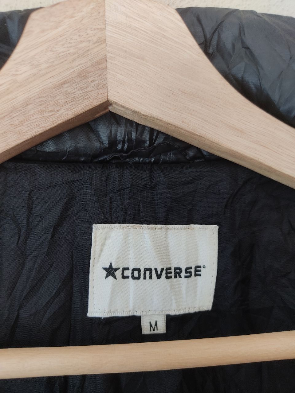 Converse Converse Street Style Black Puffer Jacket Size US M / EU 48-50 / 2 - 5 Thumbnail
