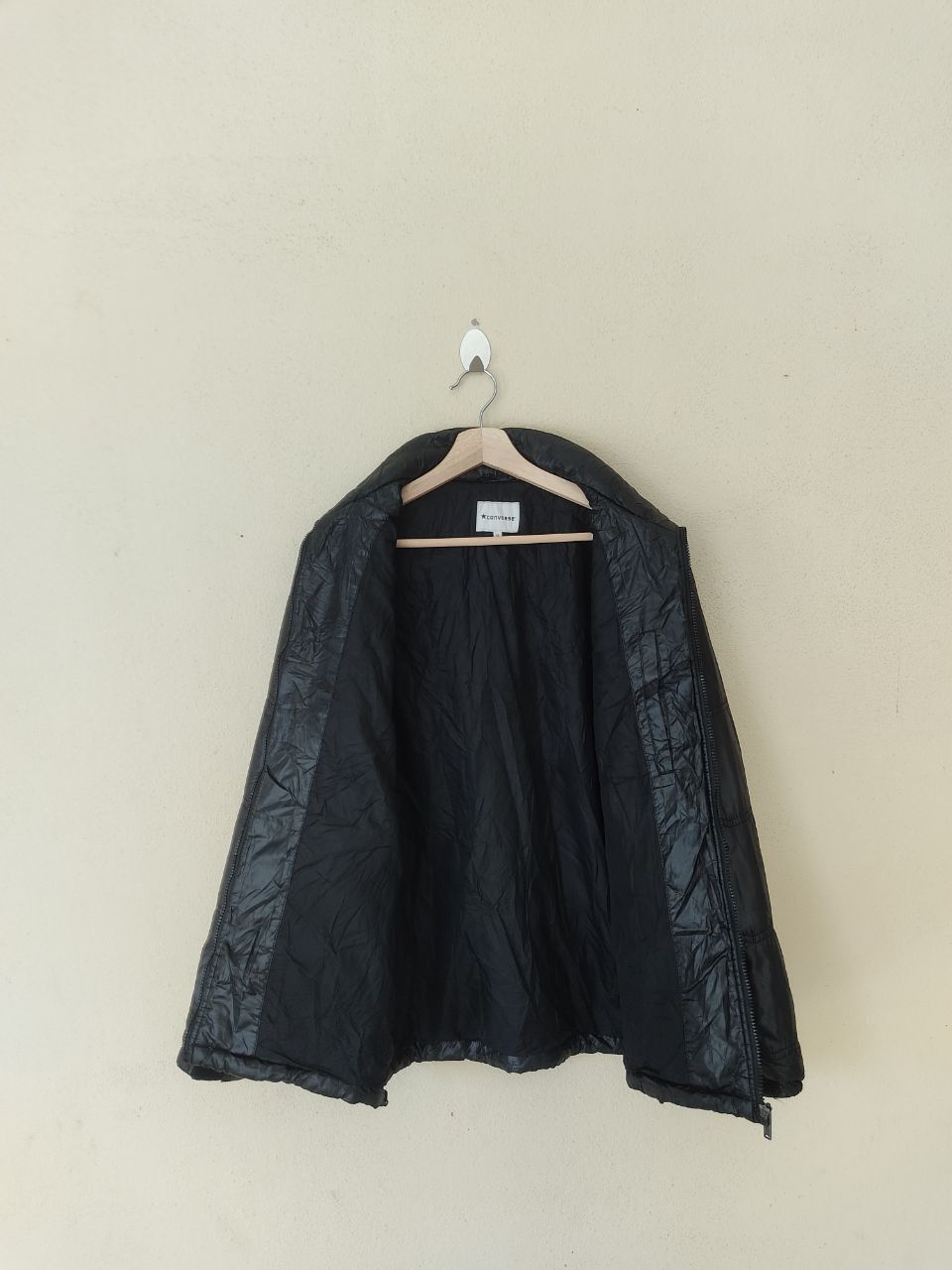 Converse Converse Street Style Black Puffer Jacket Size US M / EU 48-50 / 2 - 4 Thumbnail