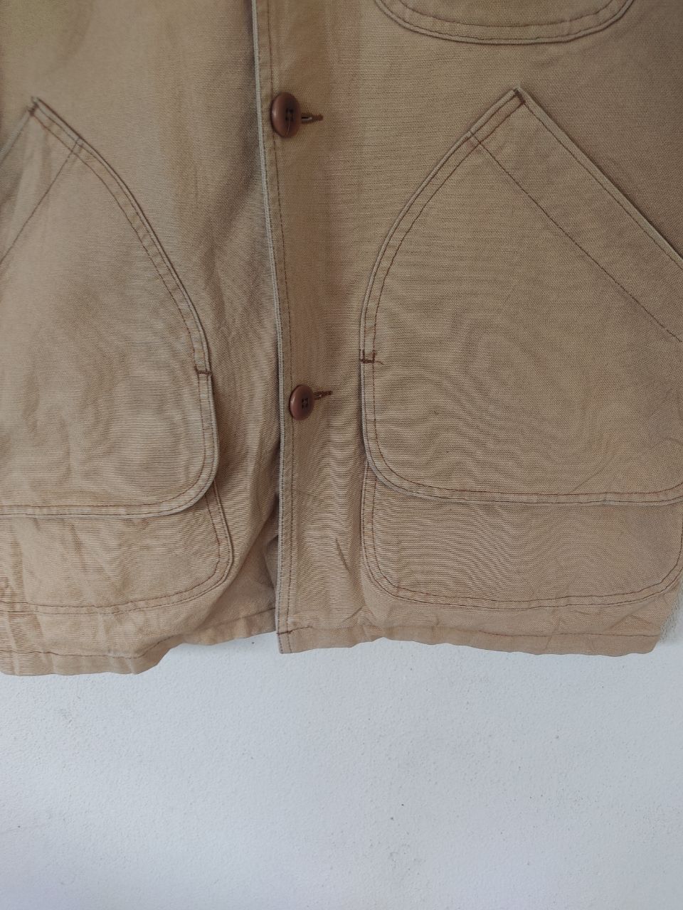 L.L. Bean × Vintage VINTAGE L.L BEAN BROWN CHORE JACKET Size US M / EU 48-50 / 2 - 5 Thumbnail
