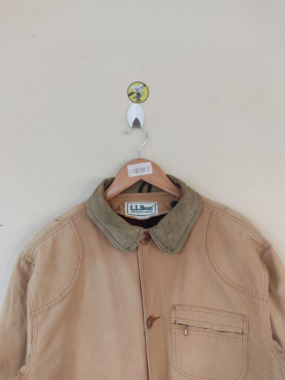 L.L. Bean × Vintage VINTAGE L.L BEAN BROWN CHORE JACKET Size US M / EU 48-50 / 2 - 4 Thumbnail