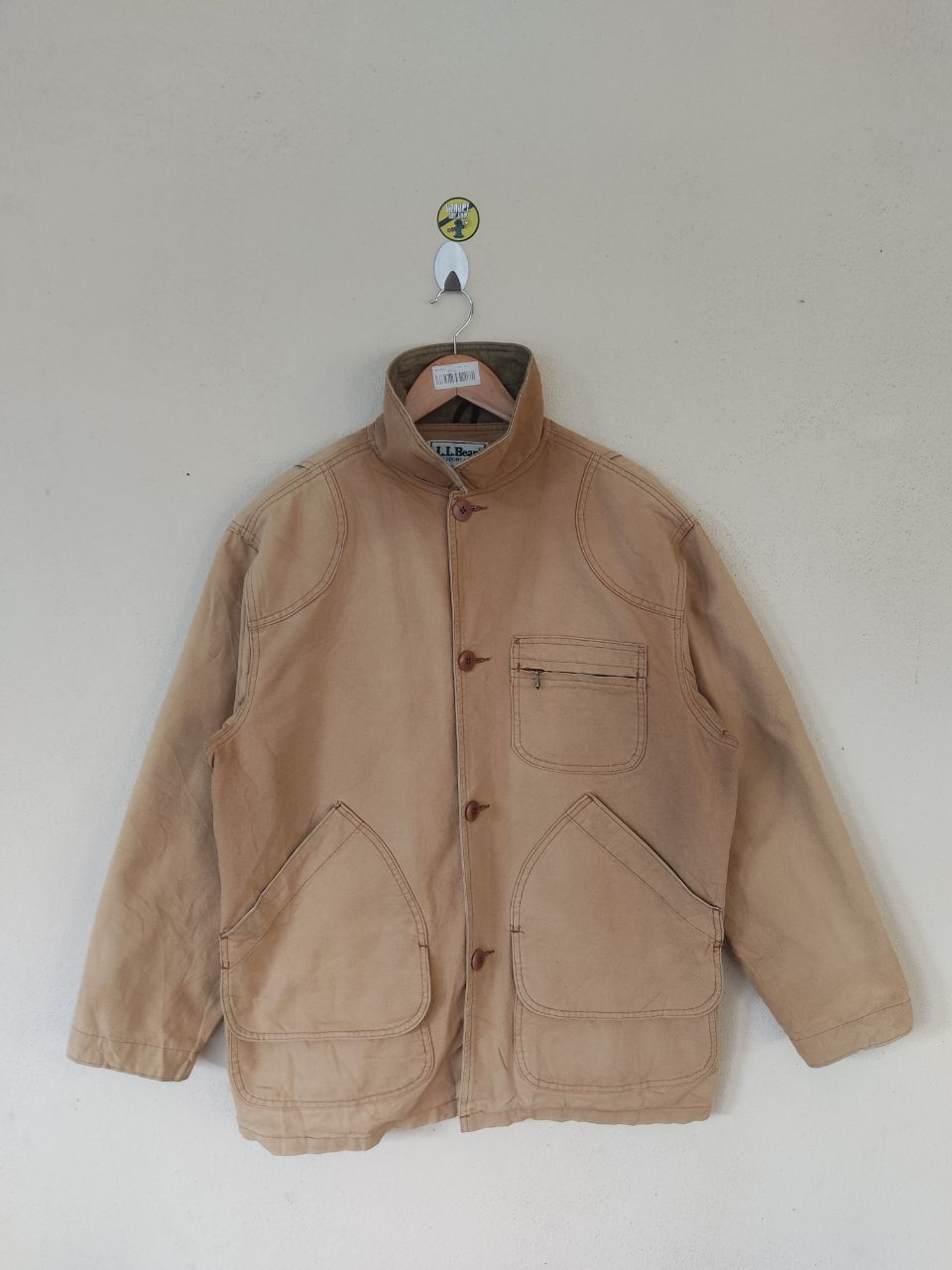 L.L. Bean × Vintage VINTAGE L.L BEAN BROWN CHORE JACKET Size US M / EU 48-50 / 2 - 1 Thumbnail