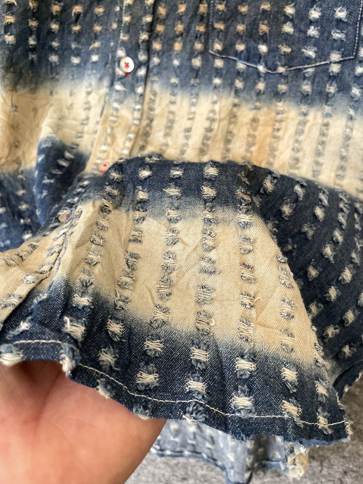 Japanese Brand DAILY NEWS BORO SHIRT KAPITAL STYLE Size US M / EU 48-50 / 2 - 5 Thumbnail