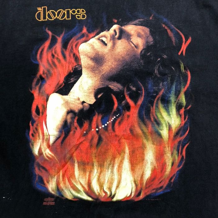 Vintage Vintage 1991 The Doors Jim Morrison Light My Fire Band Tee