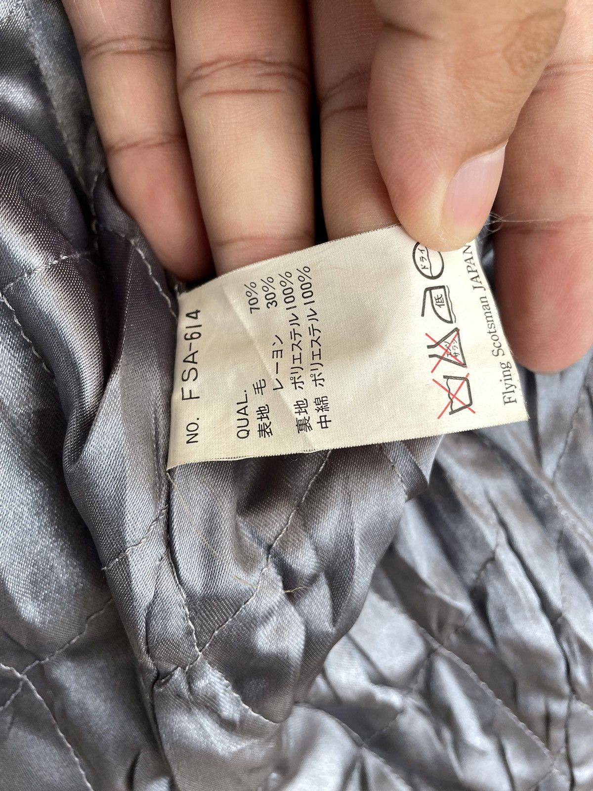 Japanese Brand × Vintage VINTAGE FLYING SCOTSMAN TARTAN JACKET Size US L / EU 52-54 / 3 - 8 Thumbnail