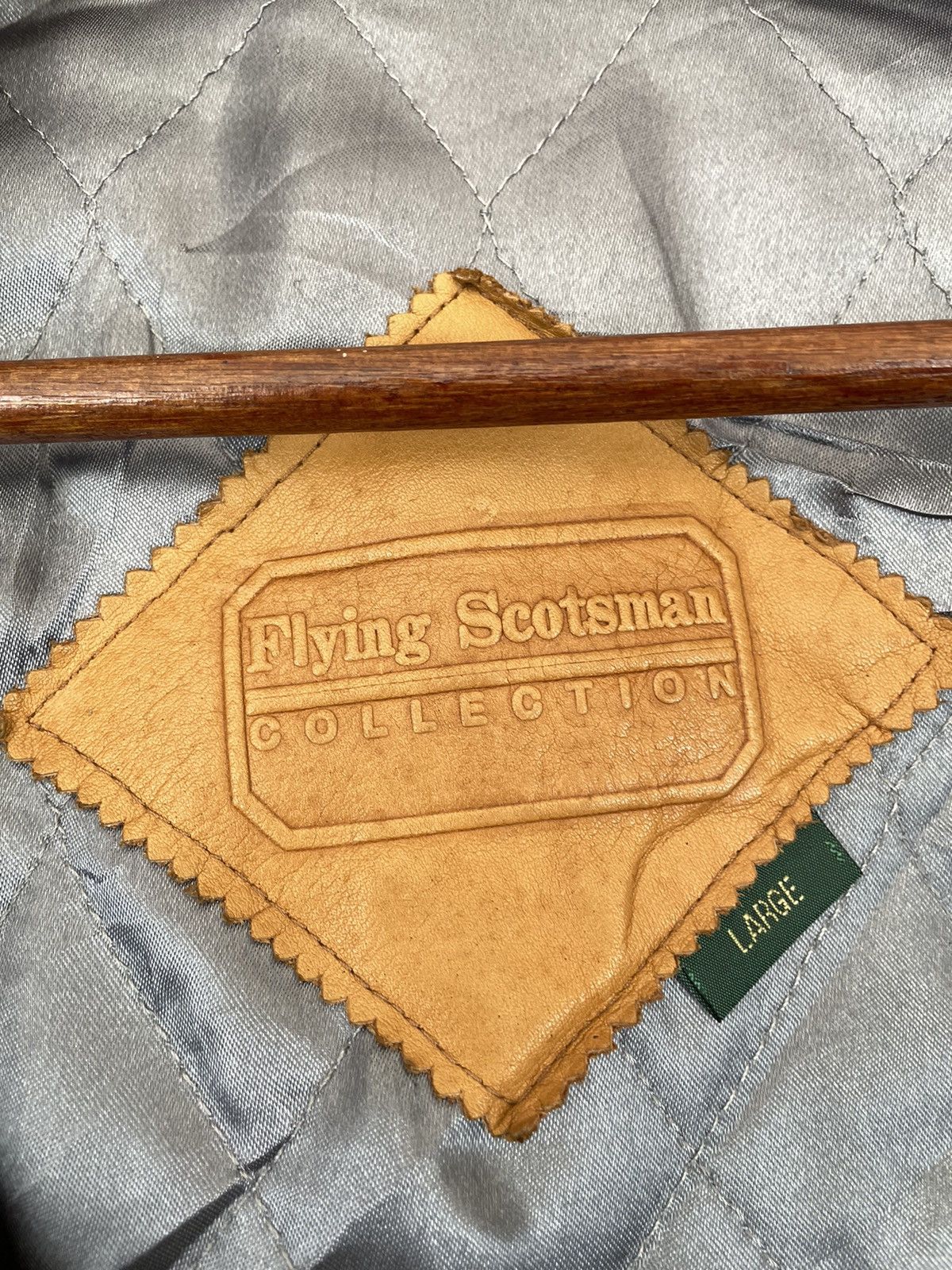 Japanese Brand × Vintage VINTAGE FLYING SCOTSMAN TARTAN JACKET Size US L / EU 52-54 / 3 - 6 Thumbnail