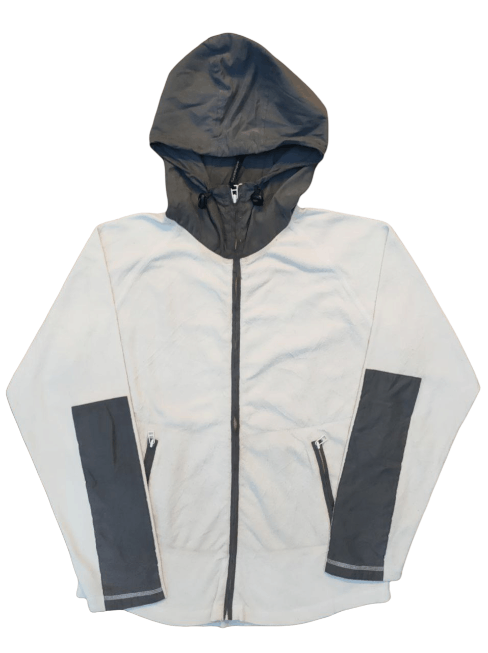image of Allsaints Hoodie Fleece in Grey, Men's (Size Medium)
