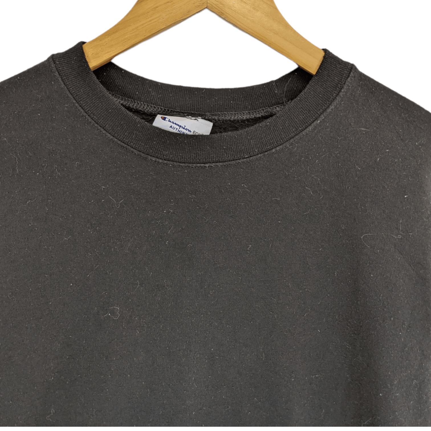 Champion CHAMPION Black Plain Jumper Sweatshirt Size US L / EU 52-54 / 3 - 4 Thumbnail