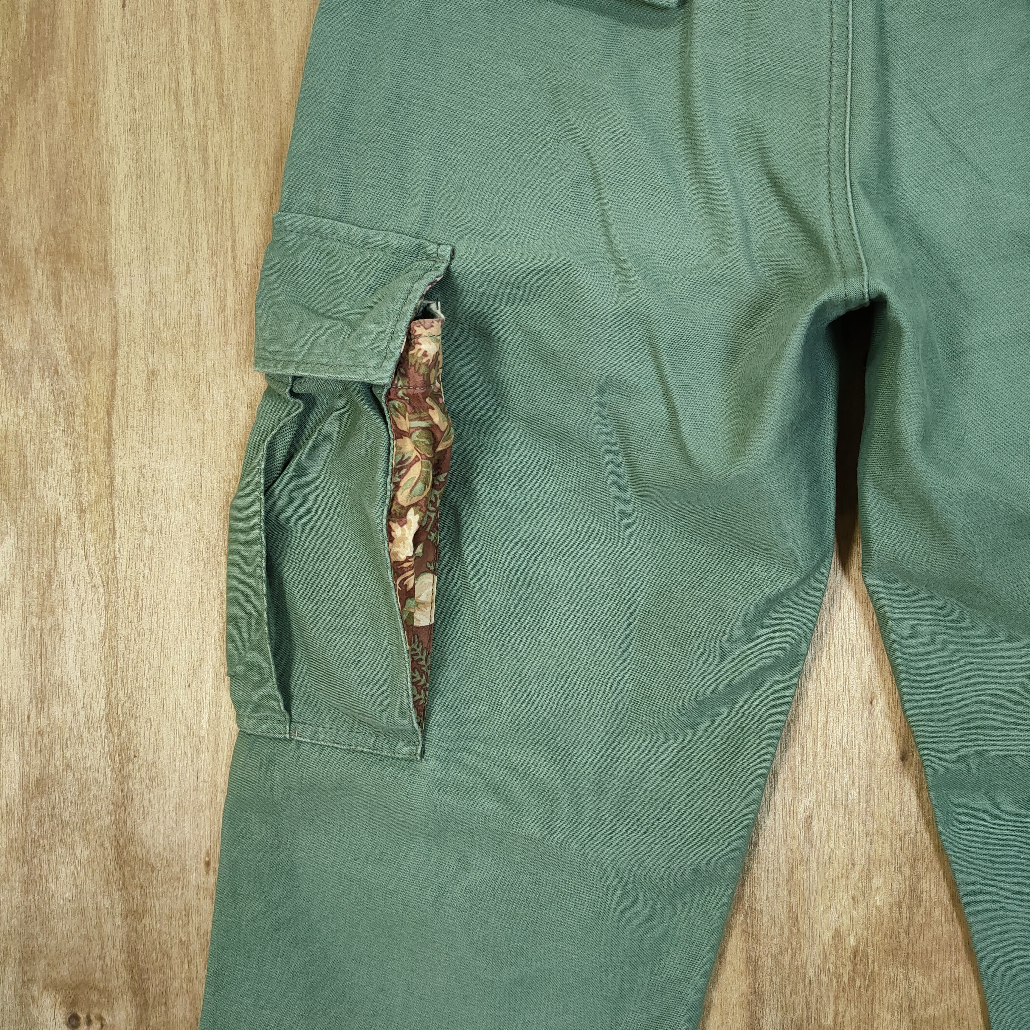 Nepenthes VINTAGE NEPENTHES USA CARGO PANTS Size US 30 / EU 46 - 15 Thumbnail