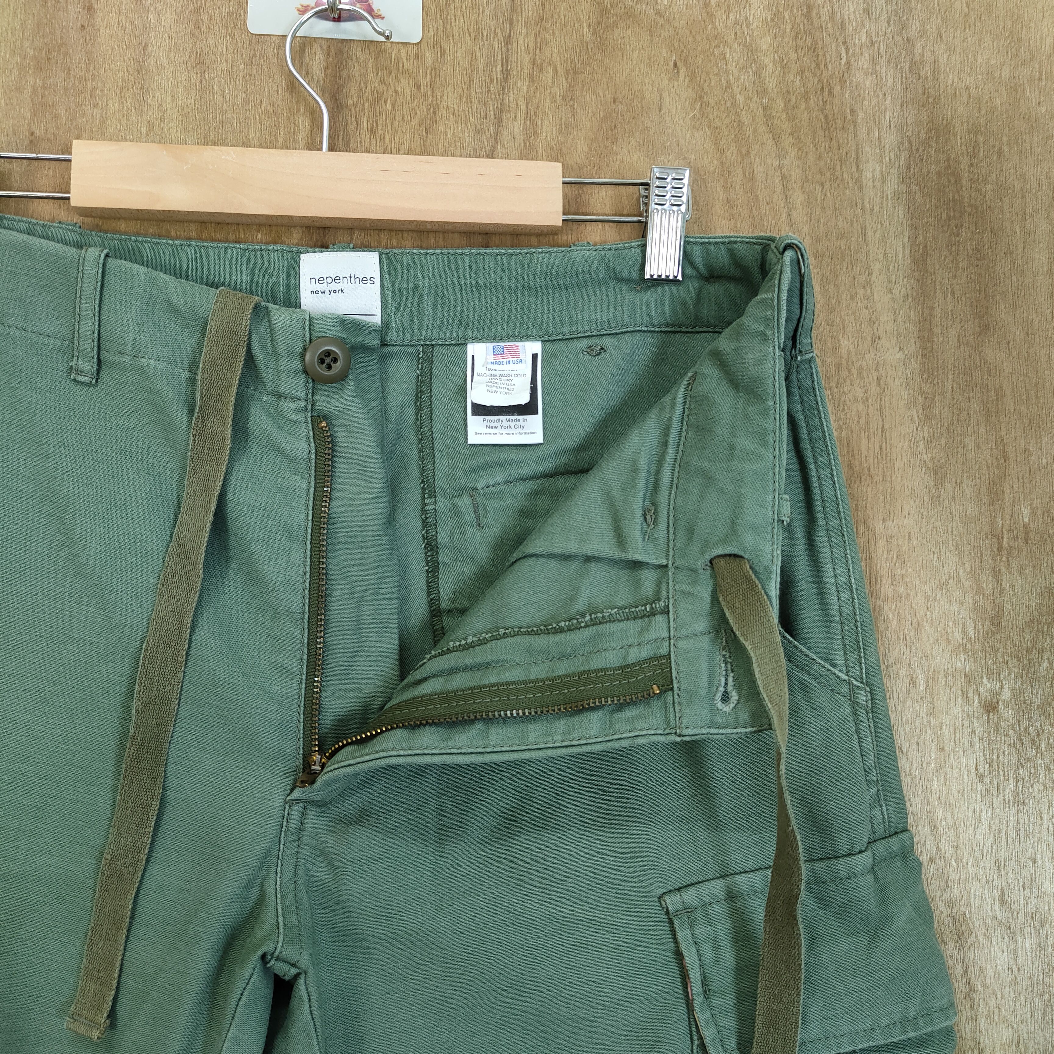 Nepenthes VINTAGE NEPENTHES USA CARGO PANTS Size US 30 / EU 46 - 8 Thumbnail