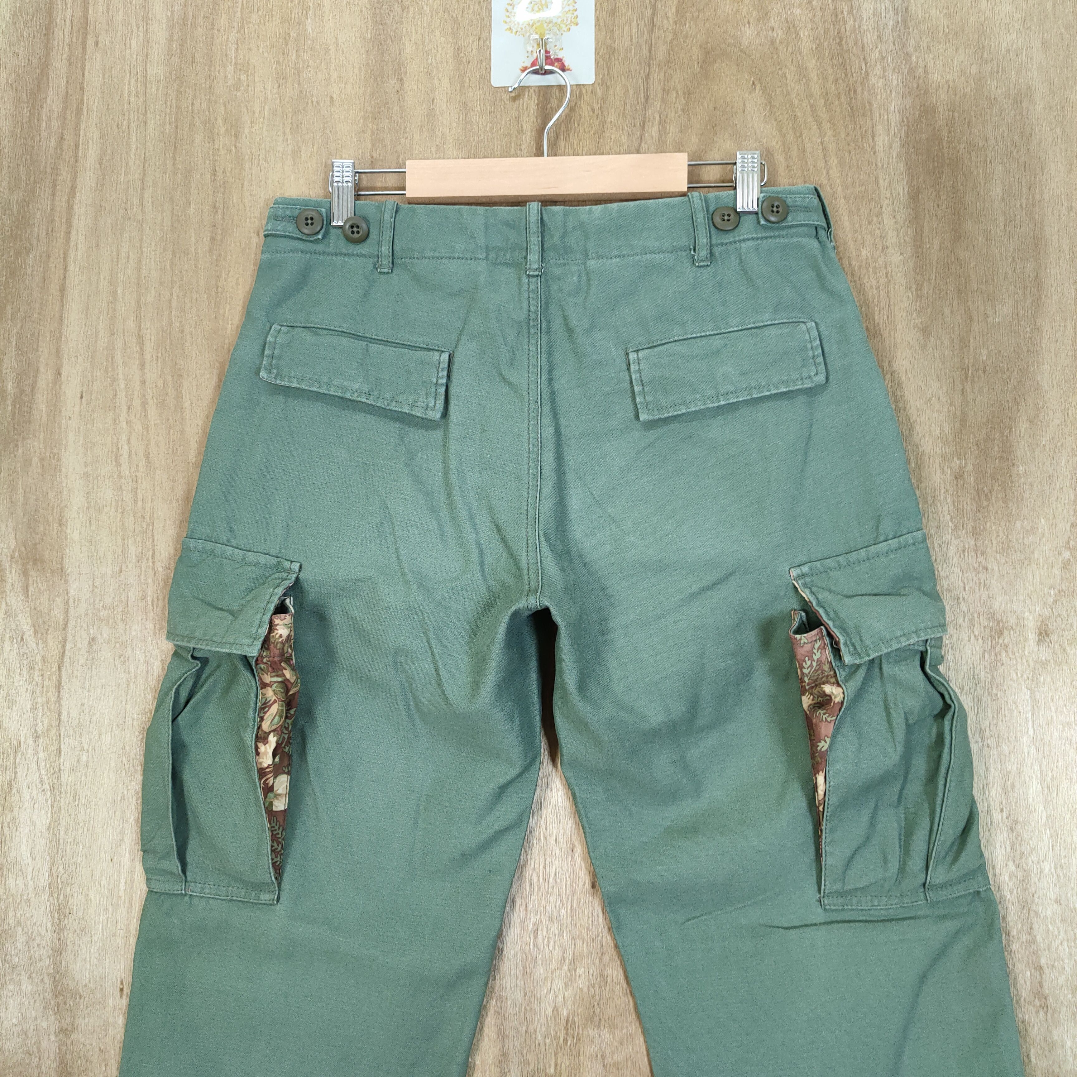 Nepenthes VINTAGE NEPENTHES USA CARGO PANTS Size US 30 / EU 46 - 5 Thumbnail