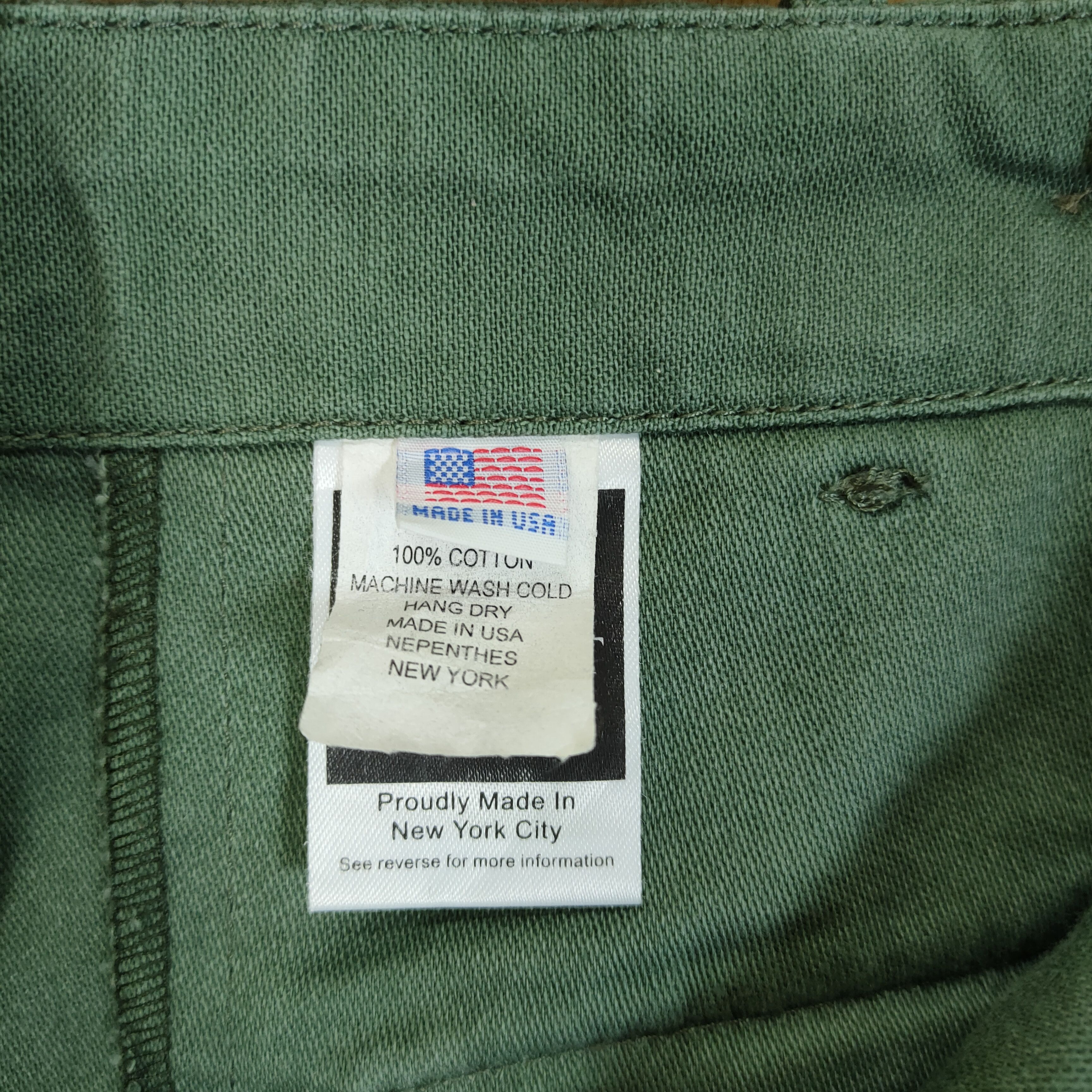 Nepenthes VINTAGE NEPENTHES USA CARGO PANTS Size US 30 / EU 46 - 17 Thumbnail