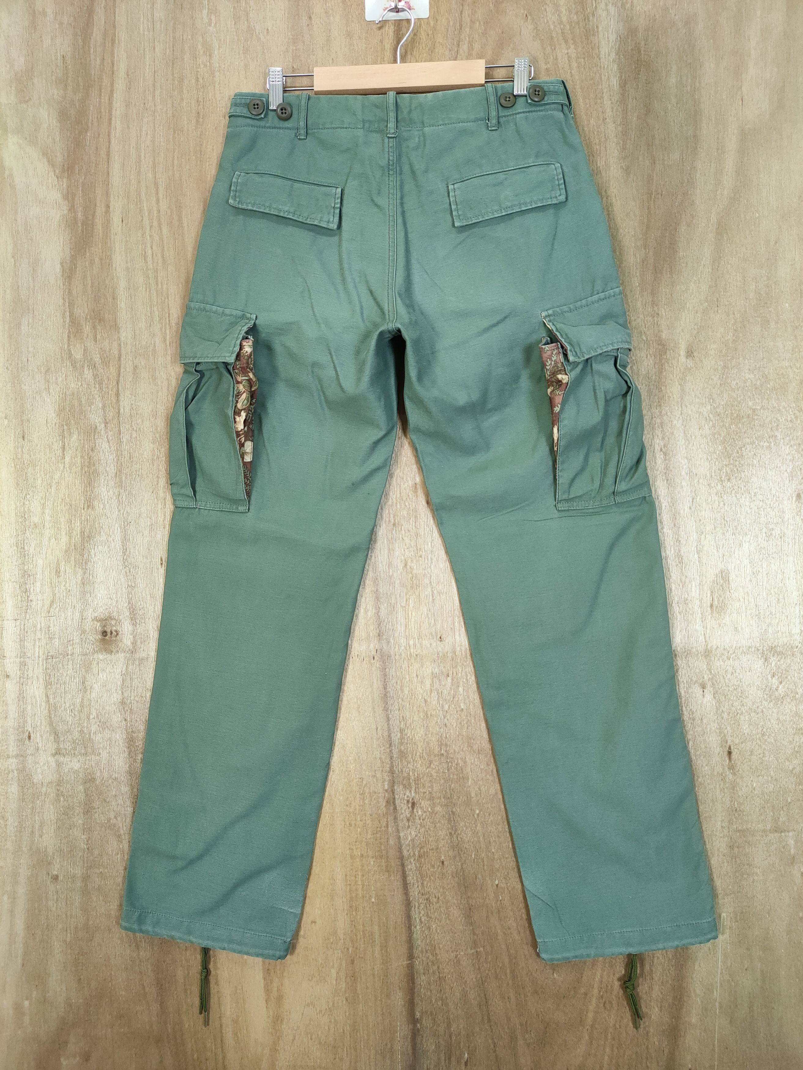 Nepenthes VINTAGE NEPENTHES USA CARGO PANTS Size US 30 / EU 46 - 4 Thumbnail
