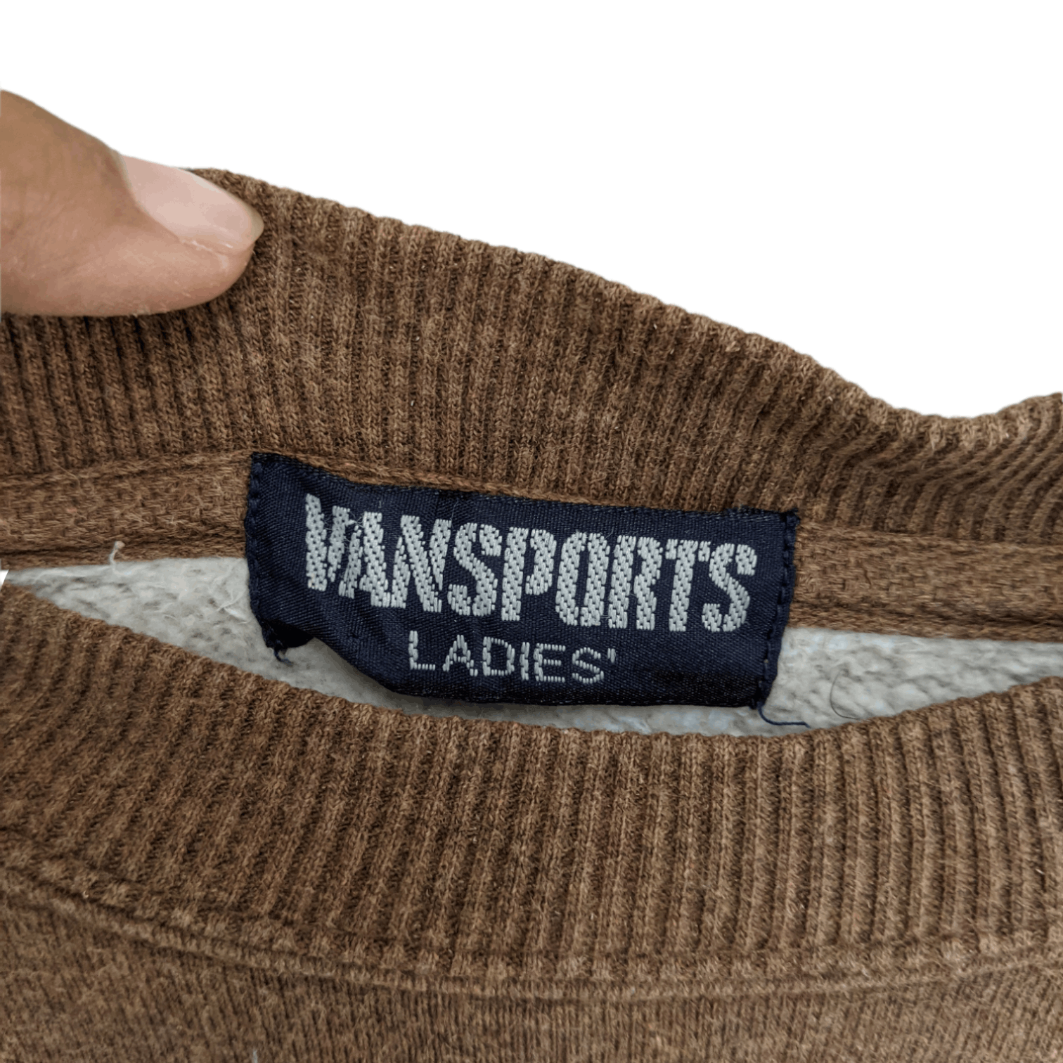 Japanese Brand × Van VANSPORTS Big Spell Out Jumper Sweatshirt Size L / US 10 / IT 46 - 7 Thumbnail