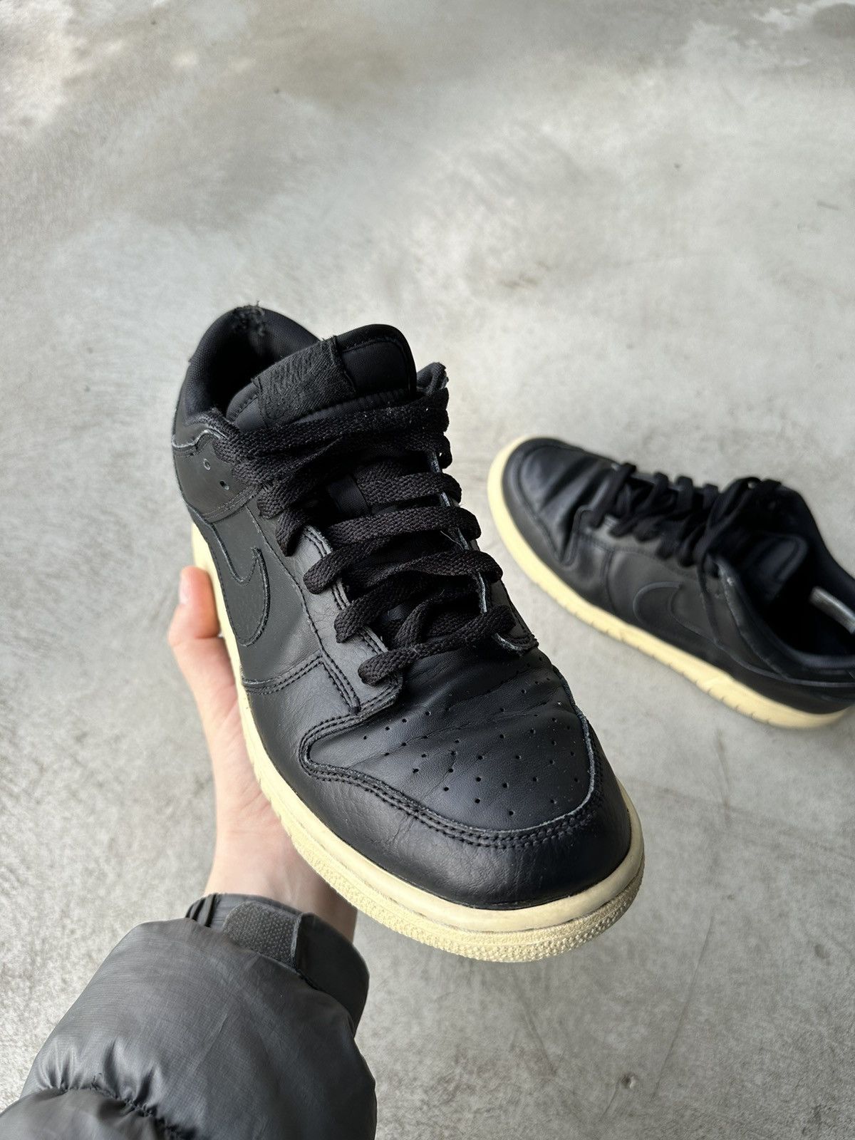 Nike × Sneakers × Vintage Vintage Y2k 00s Nike Dunk Low Black Hype 