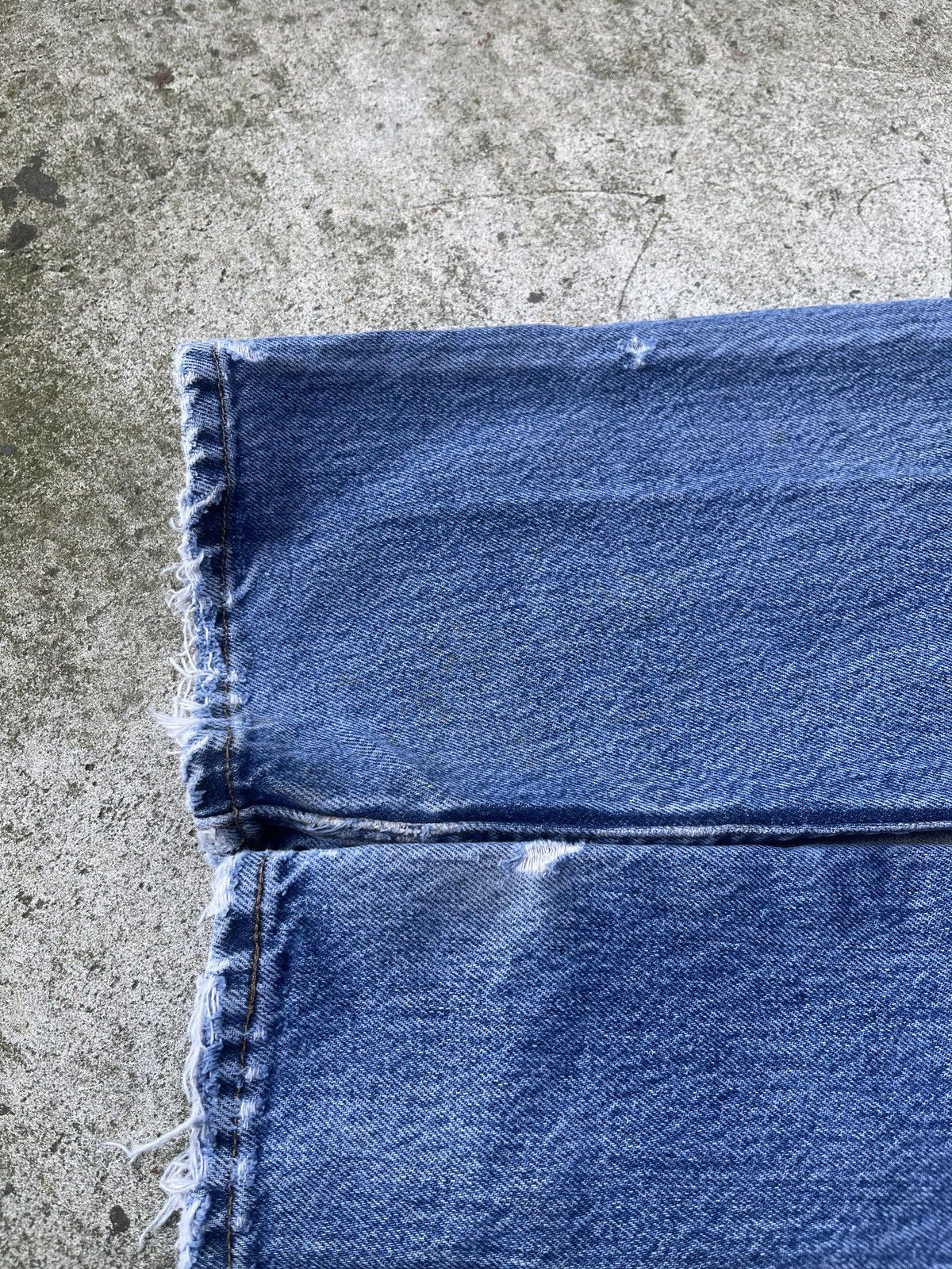 Vintage Vintage Lee Mud Wash Faded Denim Jeans Size US 30 / EU 46 - 12 Thumbnail