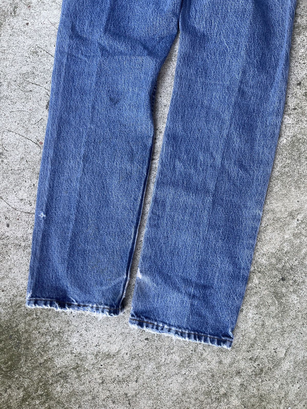 Vintage Vintage Lee Mud Wash Faded Denim Jeans Size US 30 / EU 46 - 10 Thumbnail