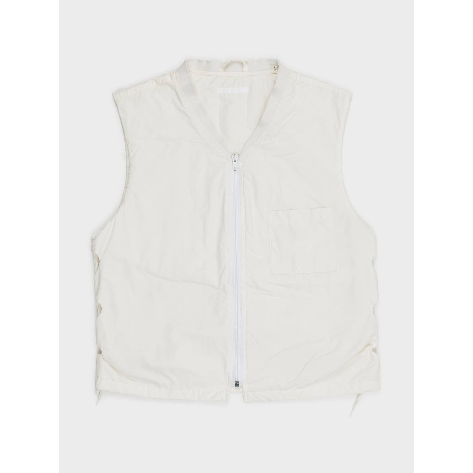 image of Helmut Lang Ss01 Bondage Vest in White, Men's (Size Small)