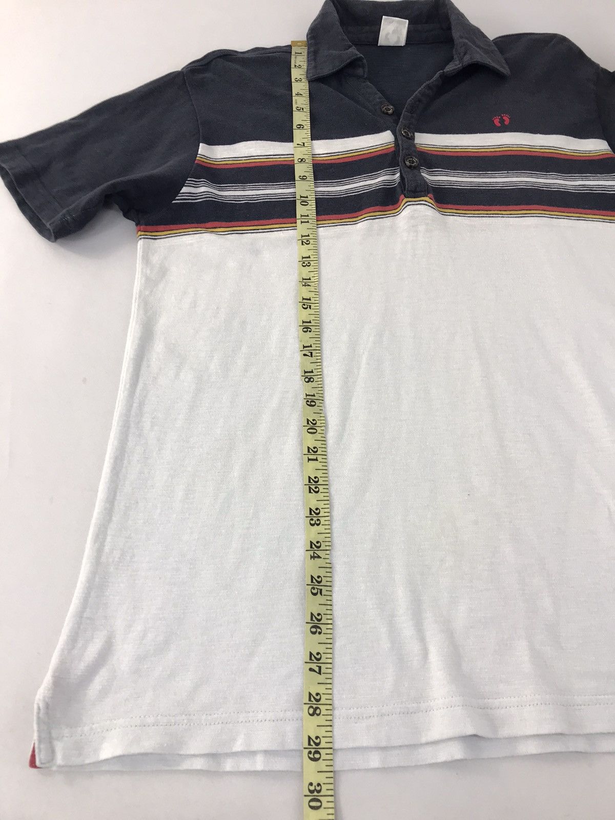 Hang Ten Striped Two Tones Colour Tee