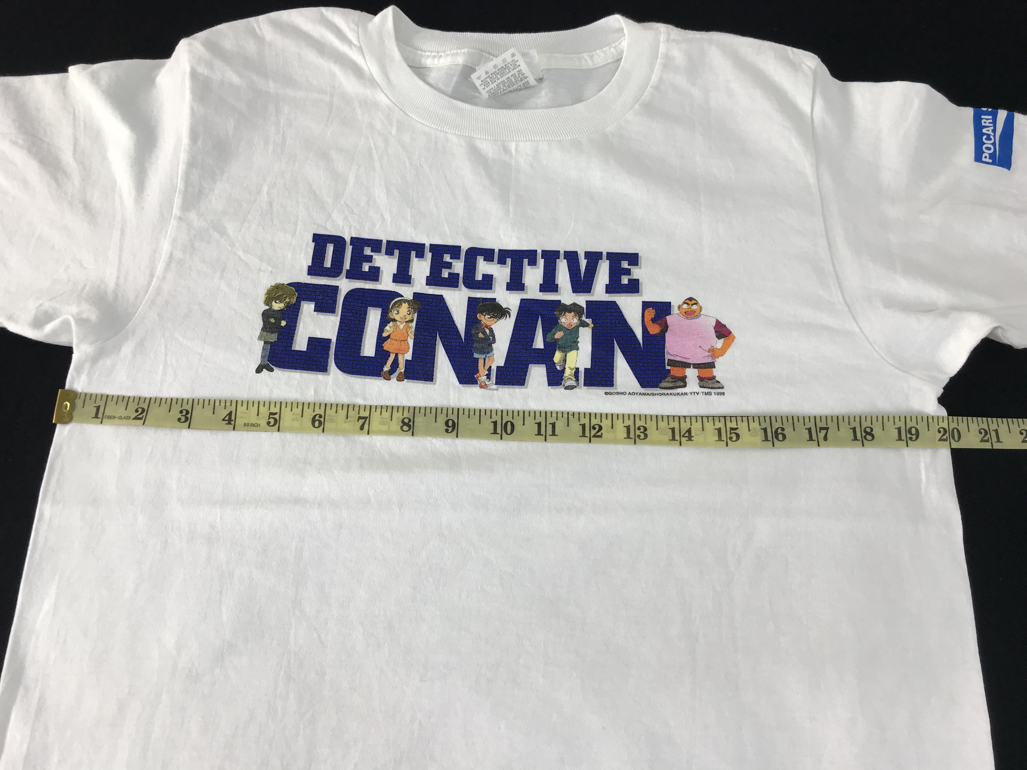 Anime × Japanese Brand Detective Conan Pocari Sweat Japanese Manga Anime Size US M / EU 48-50 / 2 - 9 Thumbnail