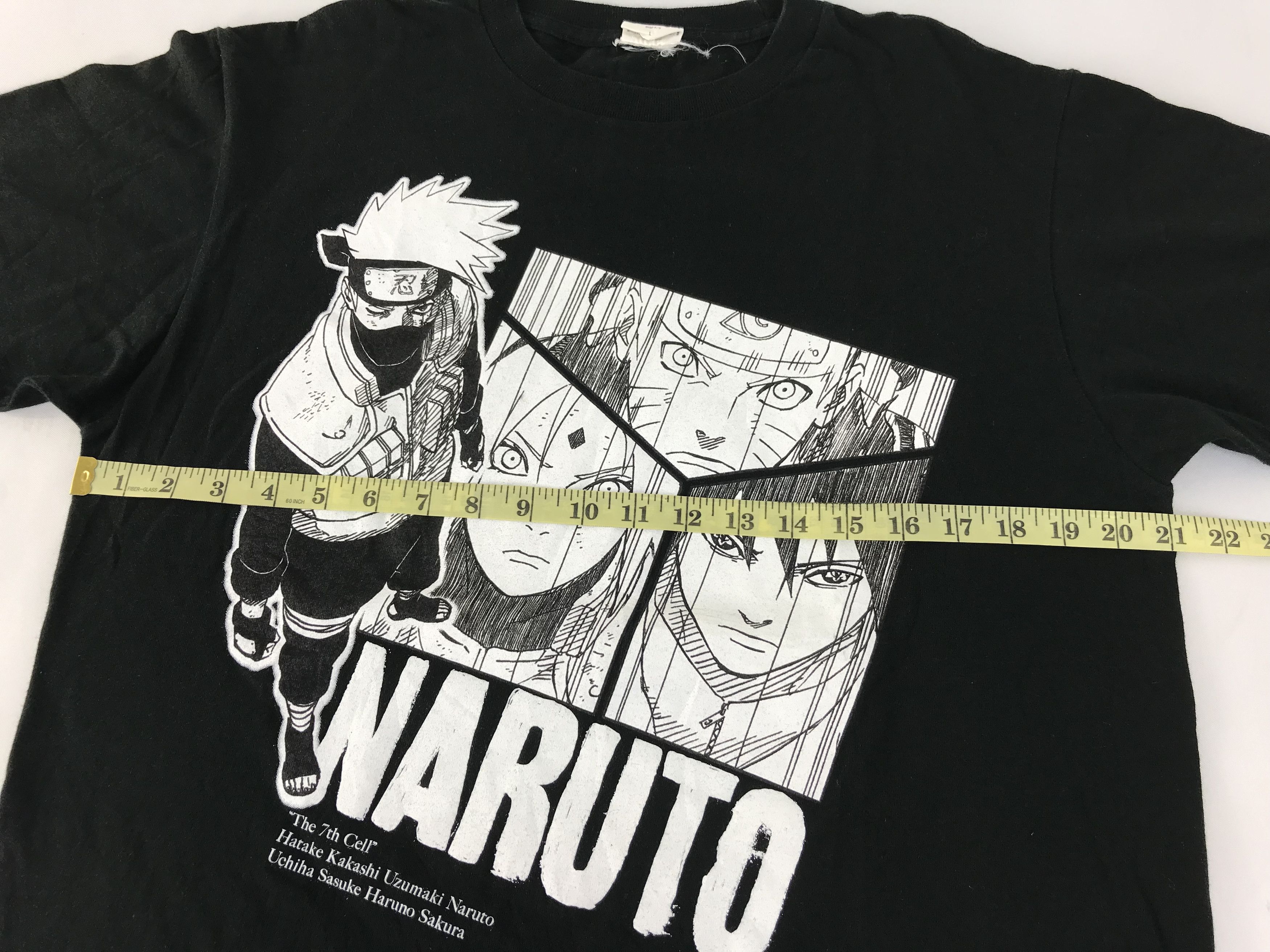 Anime × Japanese Brand Anime Manga Naruto Shipudeen Ninja The 7th Cell Collage Size US L / EU 52-54 / 3 - 7 Thumbnail