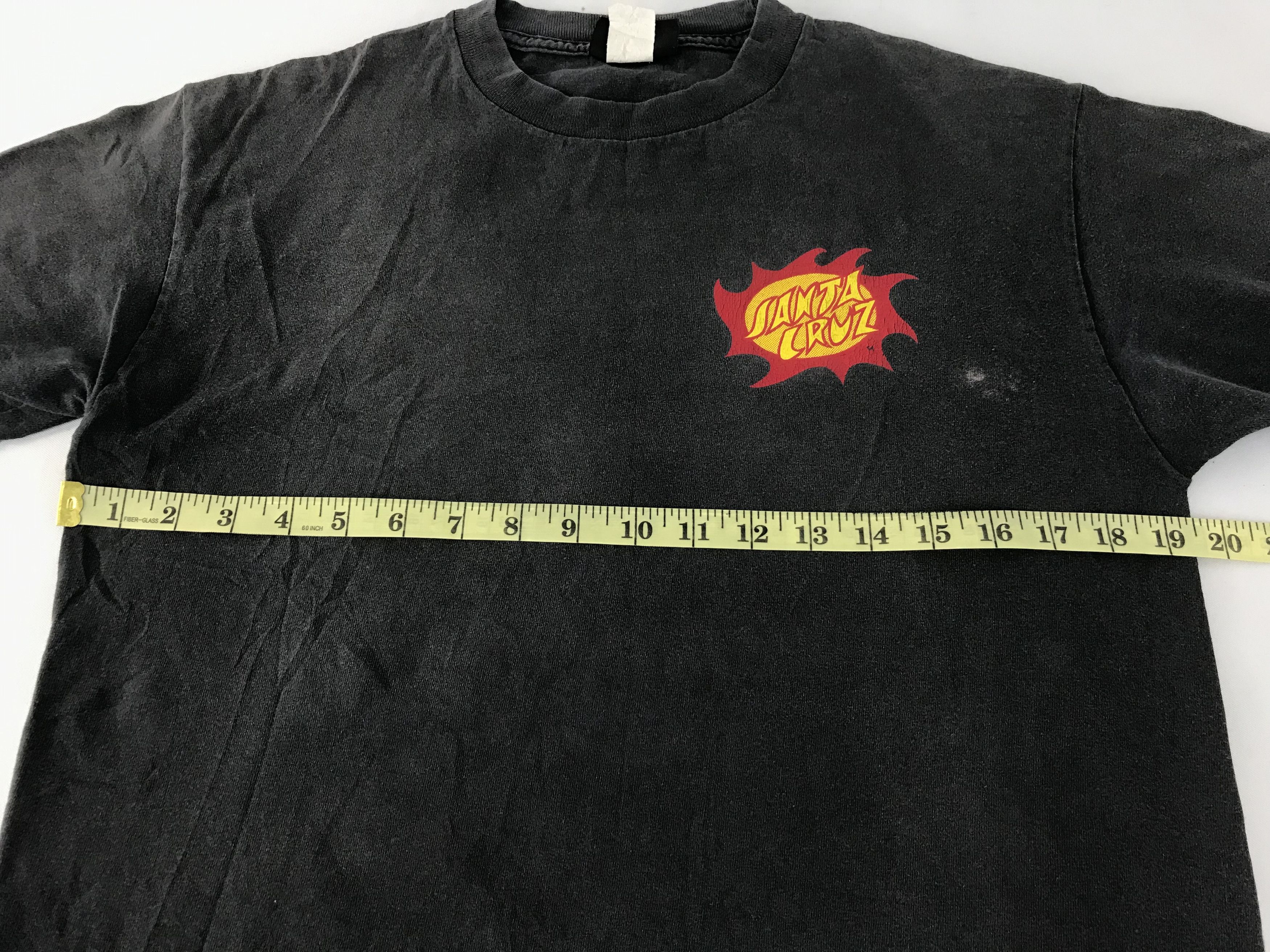 Santa Cruz Skateboards × Vintage NHS Inc Santa Cruz Solar Deity Skate Board Brand Tee Size US M / EU 48-50 / 2 - 7 Thumbnail