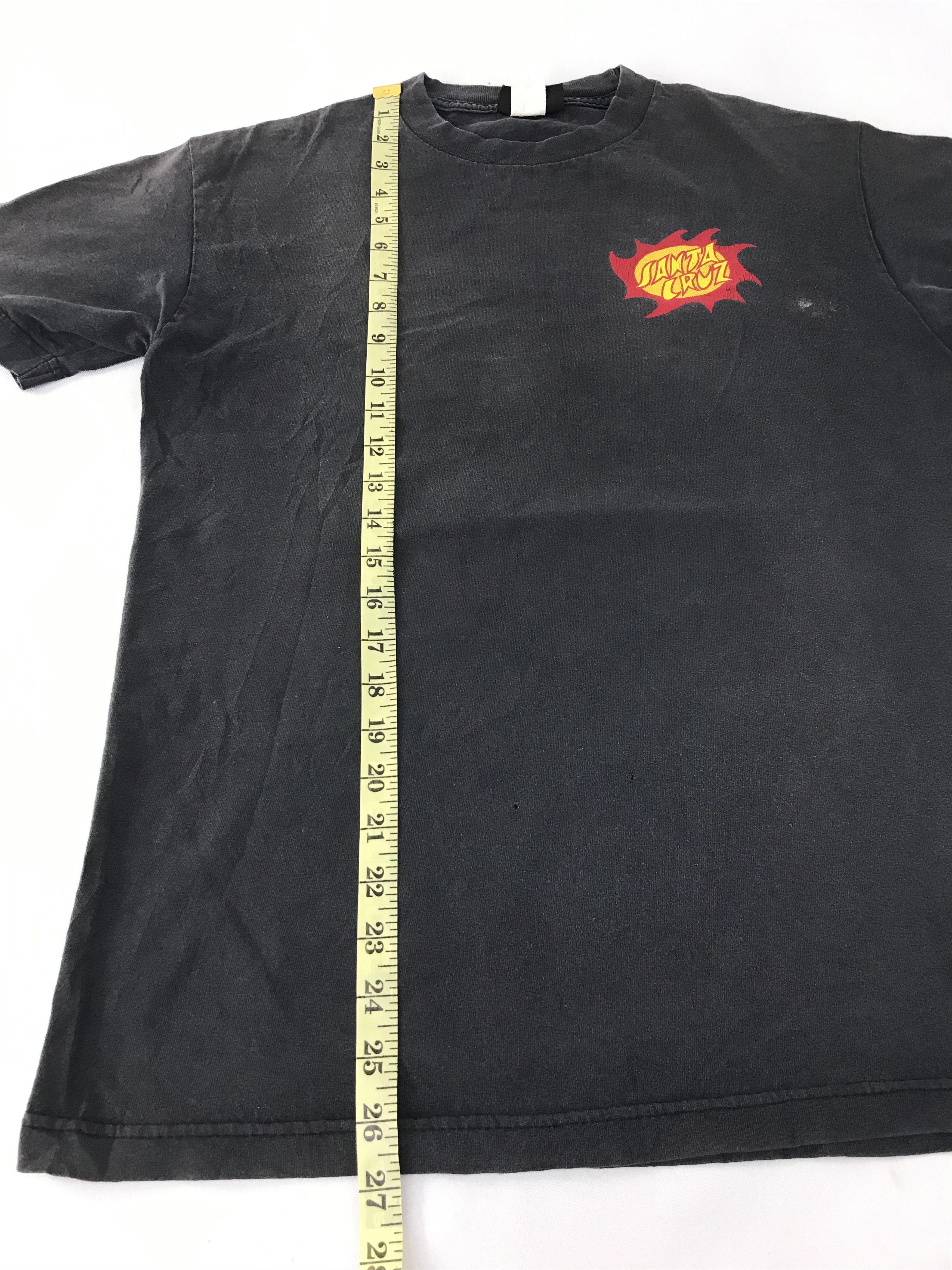 Santa Cruz Skateboards × Vintage NHS Inc Santa Cruz Solar Deity Skate Board Brand Tee Size US M / EU 48-50 / 2 - 8 Thumbnail