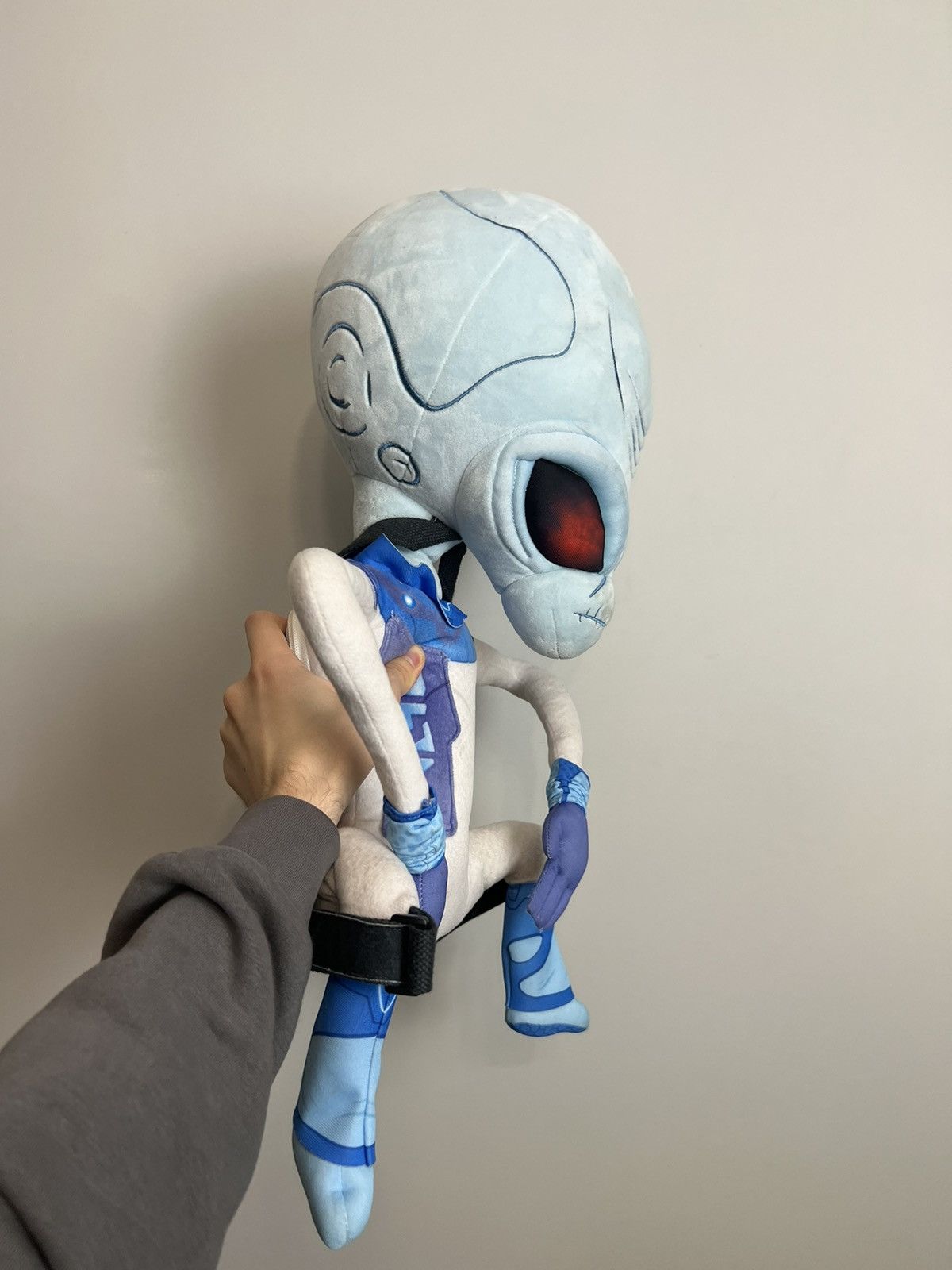 Vintage Rare Avant Garde Destroy All Humans Movie Alien Backpack 00s Size ONE SIZE - 2 Thumbnail