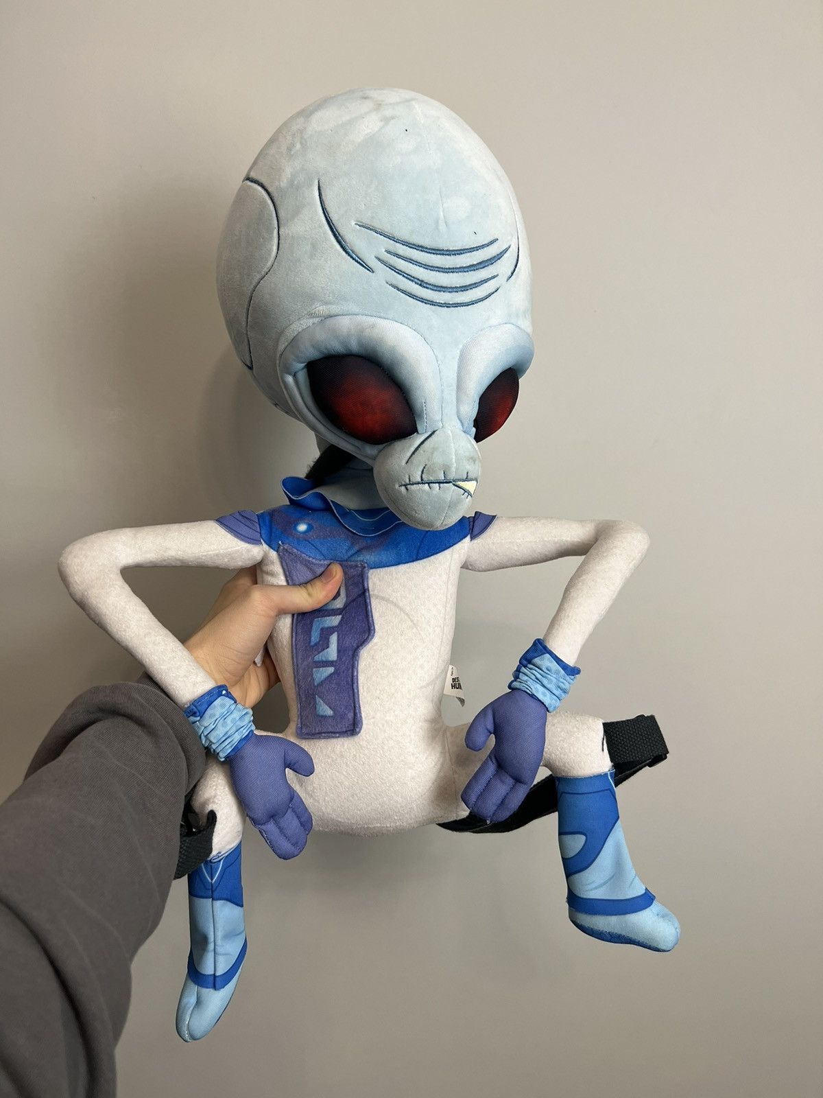 Vintage Rare Avant Garde Destroy All Humans Movie Alien Backpack 00s Size ONE SIZE - 8 Thumbnail