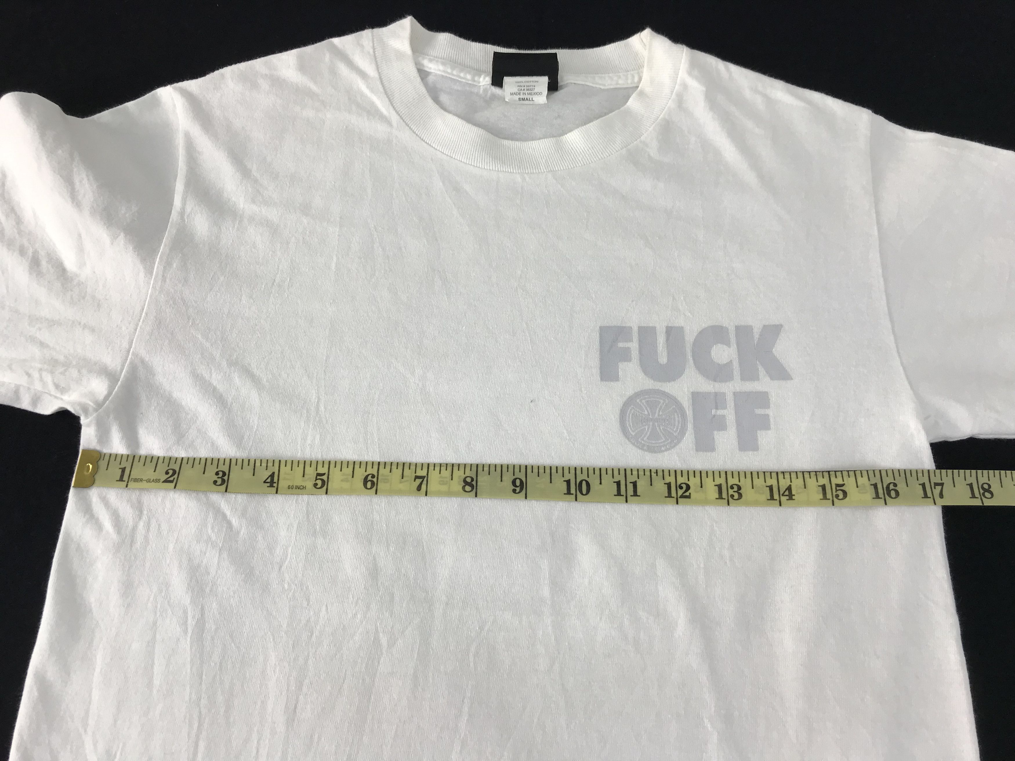 Independent Truck Co. 90s NHS Inc Independent Truck Skateboard Fuck Off Size US S / EU 44-46 / 1 - 8 Thumbnail