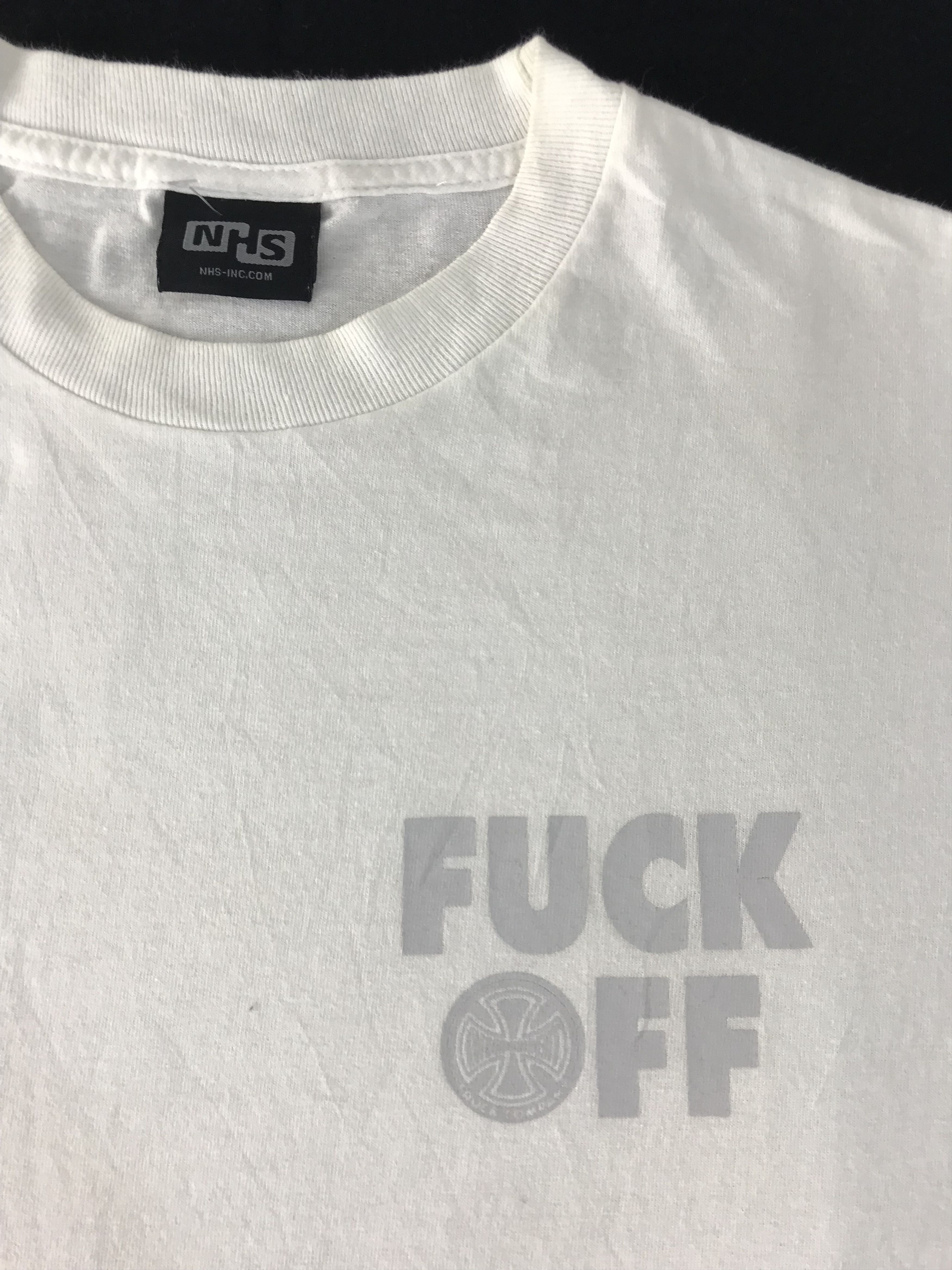 Independent Truck Co. 90s NHS Inc Independent Truck Skateboard Fuck Off Size US S / EU 44-46 / 1 - 4 Thumbnail