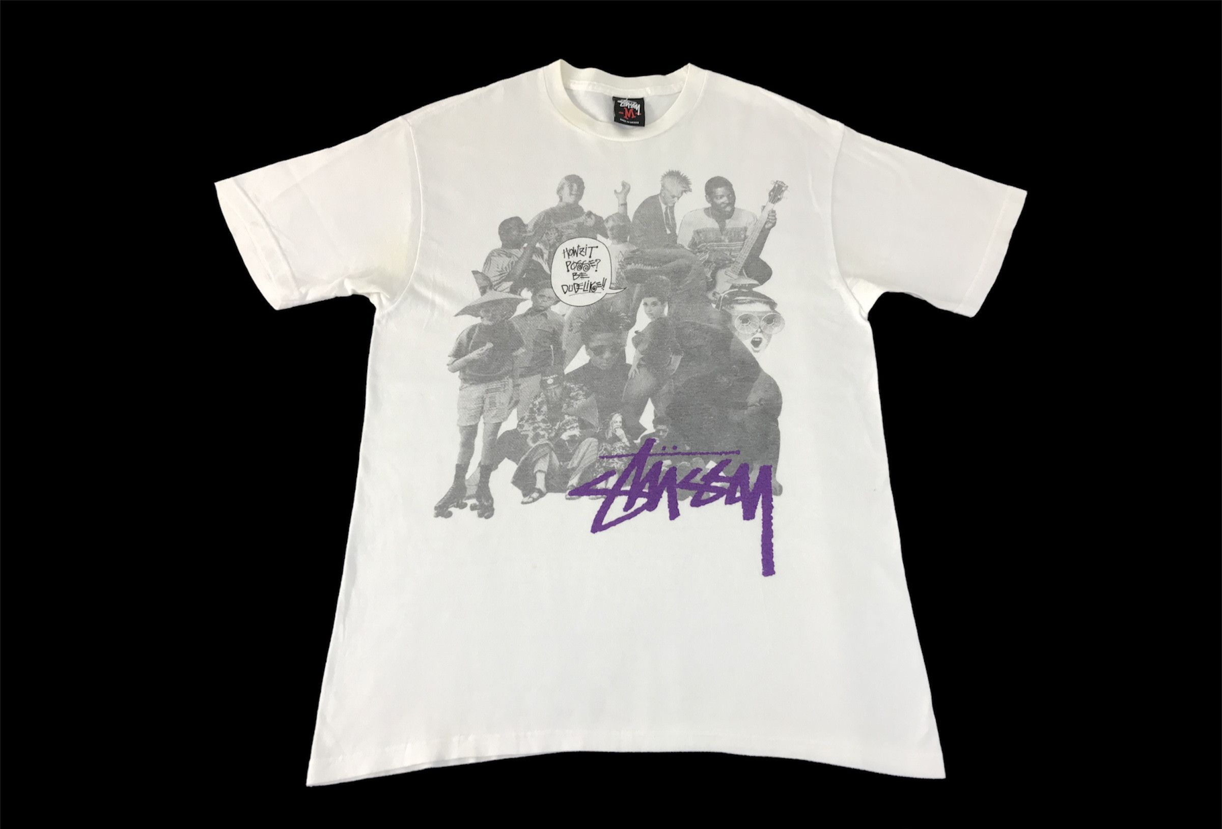 Stussy Stussy MTV Howzit Posse Be Dude Like Tribe Ikon Tee Size US M / EU 48-50 / 2 - 1 Thumbnail