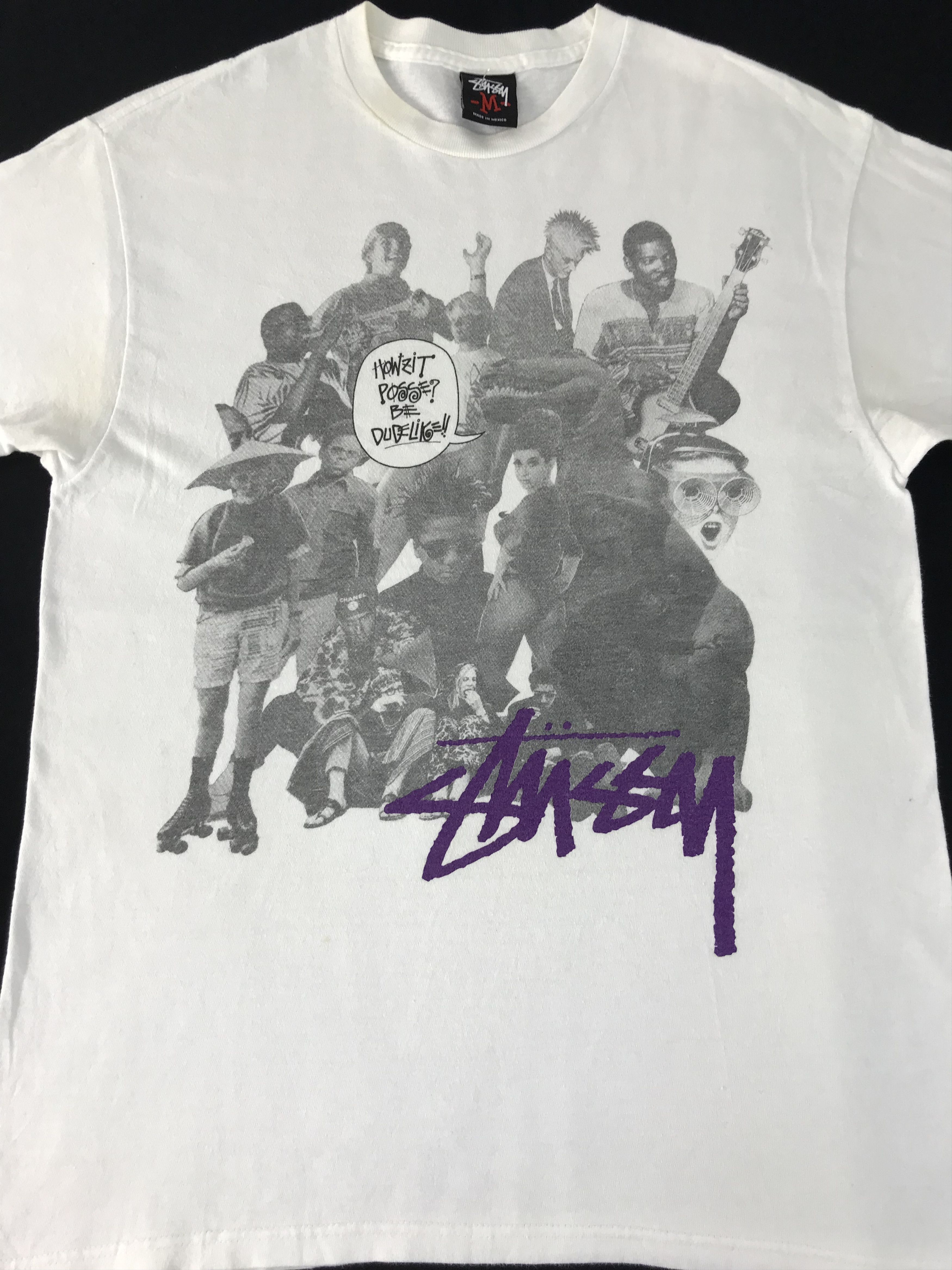 Stussy Stussy MTV Howzit Posse Be Dude Like Tribe Ikon Tee Size US M / EU 48-50 / 2 - 3 Thumbnail