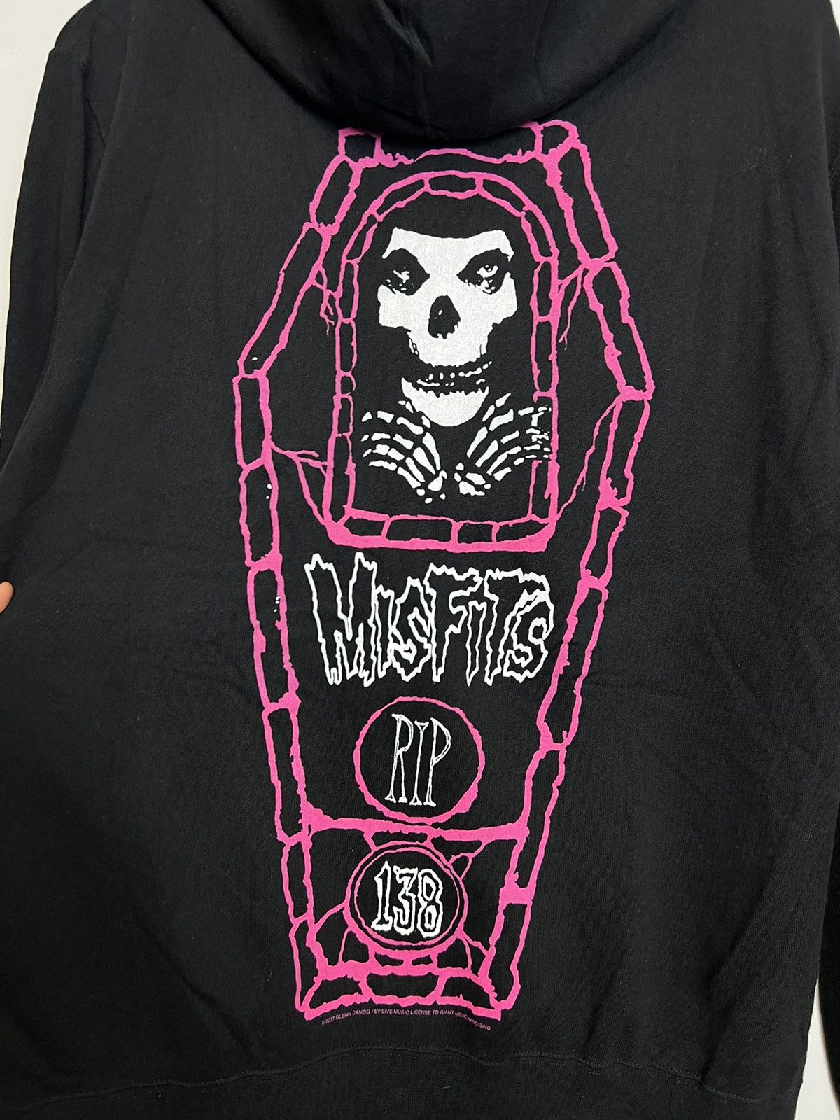 Band Tees Rare Vintage 00s Misfits Hardcore Punk Band Hoodie Grail Y2K Size US M / EU 48-50 / 2 - 3 Thumbnail