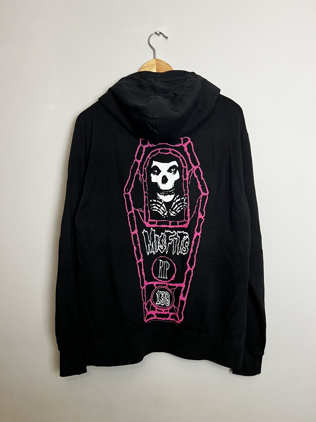 Band Tees Rare Vintage 00s Misfits Hardcore Punk Band Hoodie Grail Y2K Size US M / EU 48-50 / 2 - 1 Thumbnail