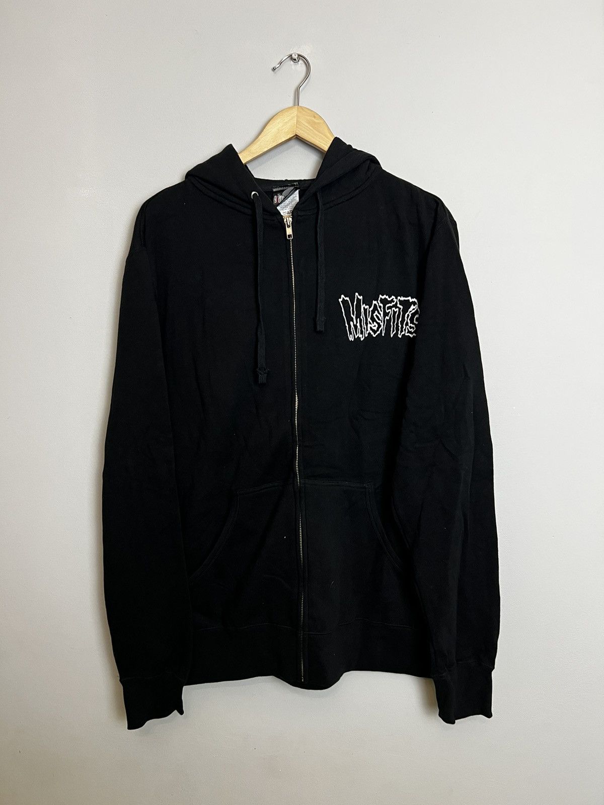 Band Tees Rare Vintage 00s Misfits Hardcore Punk Band Hoodie Grail Y2K Size US M / EU 48-50 / 2 - 2 Thumbnail