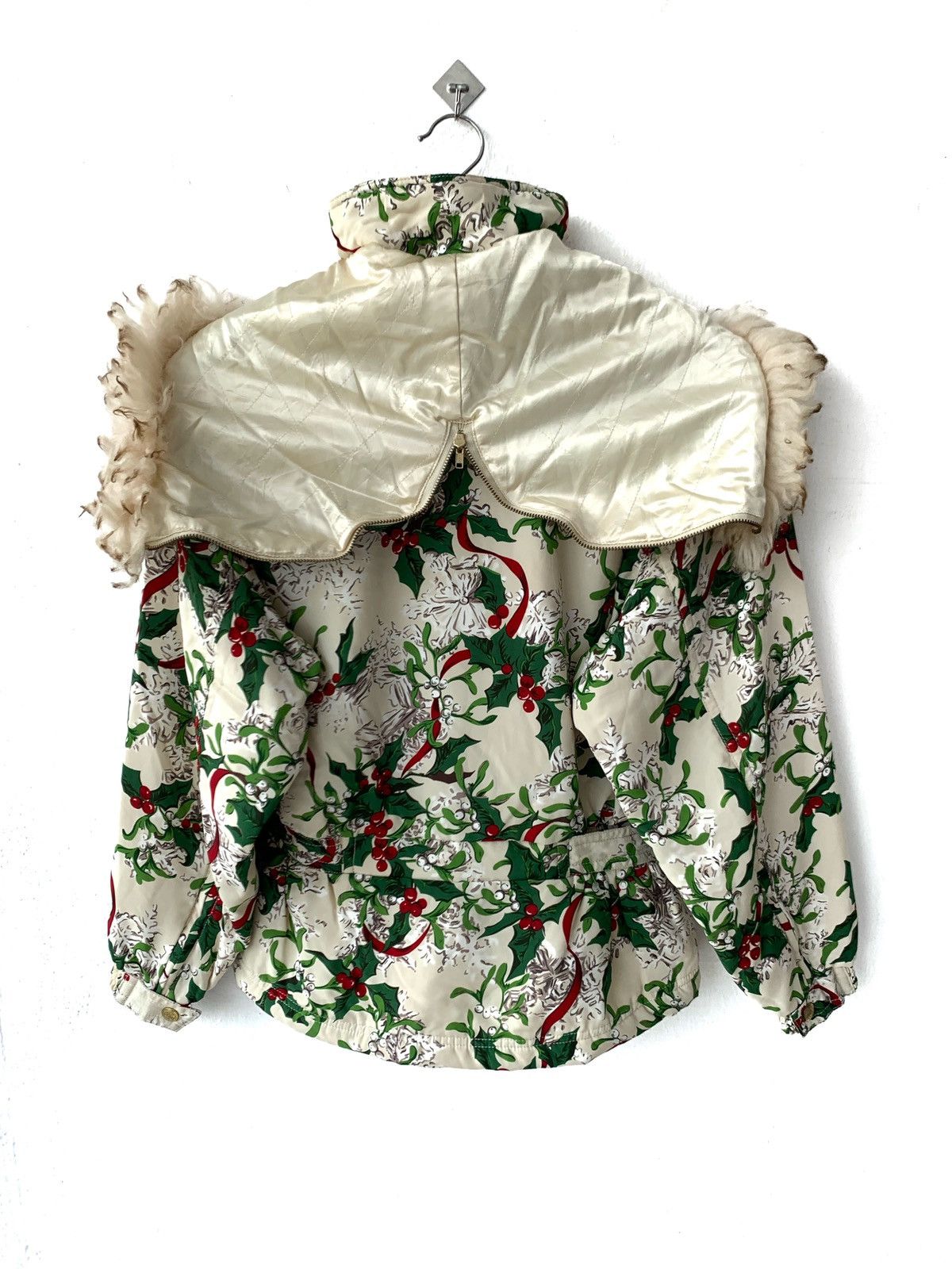 Japanese Brand Vintage Atsuki Onishi Japanese Brand Floral Fur Jacket Size L / US 10 / IT 46 - 5 Thumbnail