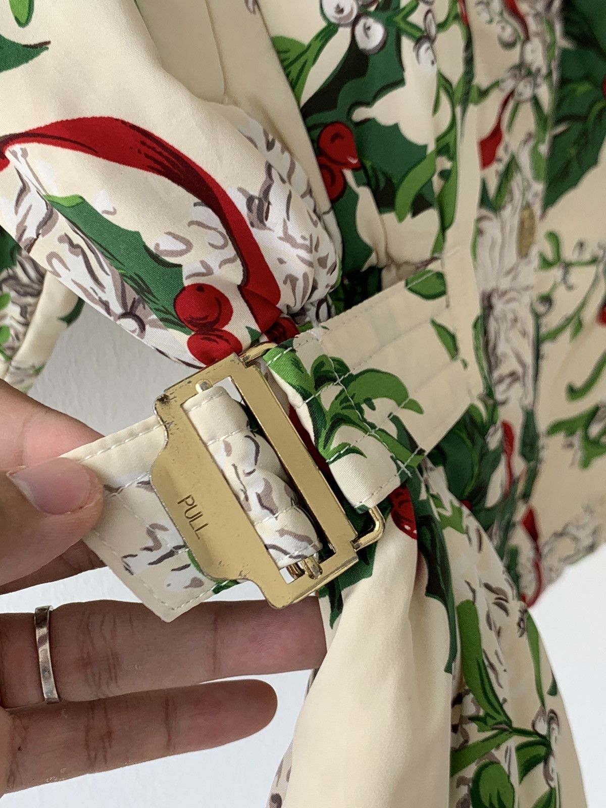 Japanese Brand Vintage Atsuki Onishi Japanese Brand Floral Fur Jacket Size L / US 10 / IT 46 - 11 Thumbnail