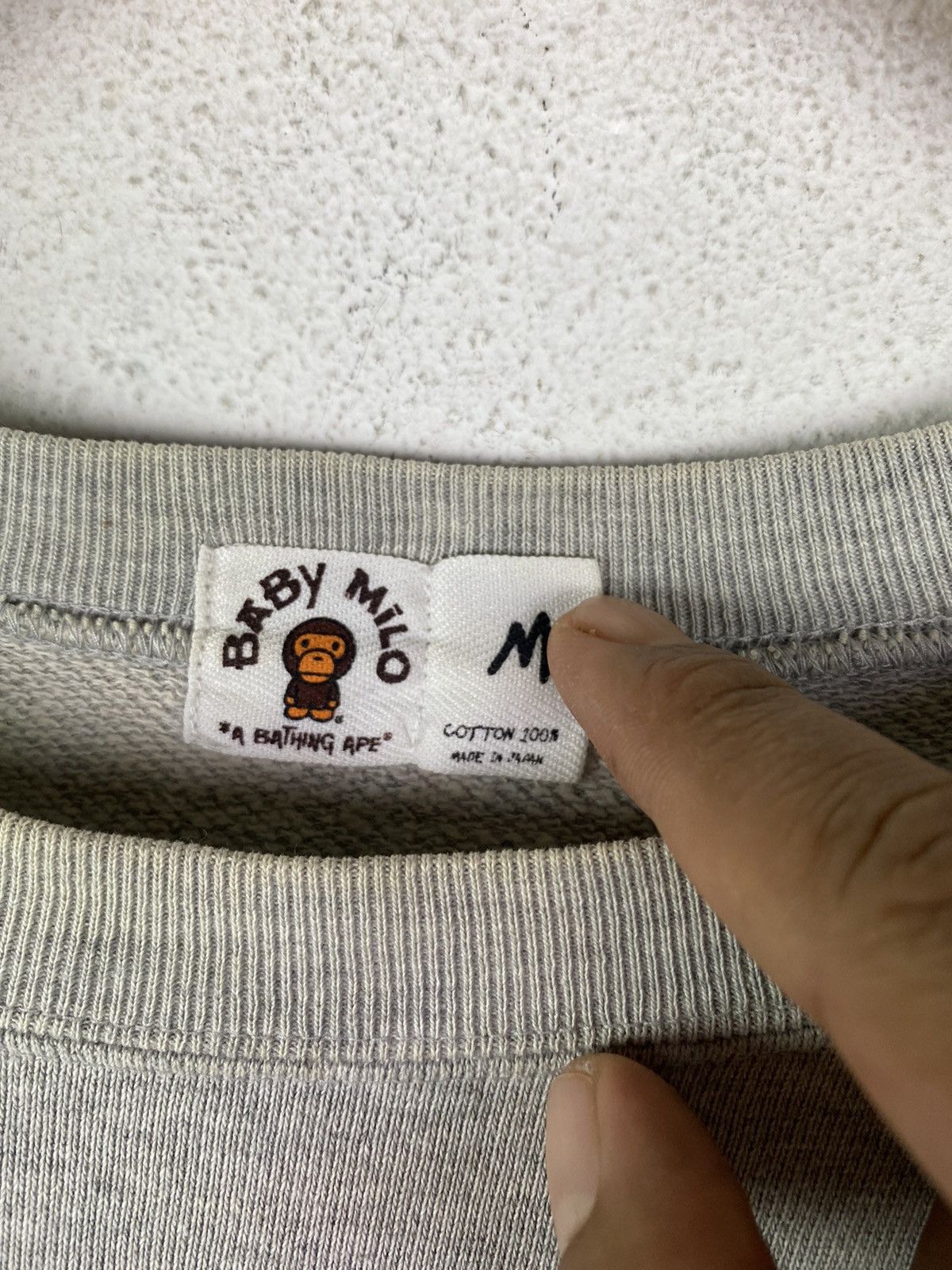 Bape BABY MILO SPORTS S/S CREWNECK Size US M / EU 48-50 / 2 - 7 Thumbnail