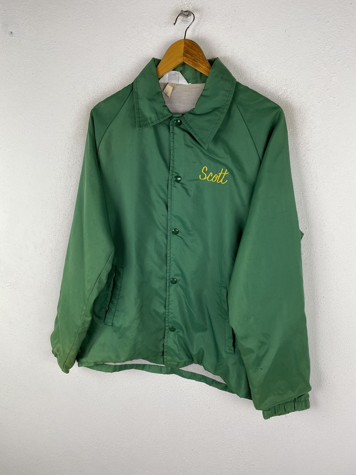 Vintage 🔥SALE🔥VINTAGE CRYSTAL SHAMROCK AIRLINE COACH JACKET Size US M / EU 48-50 / 2 - 7 Thumbnail