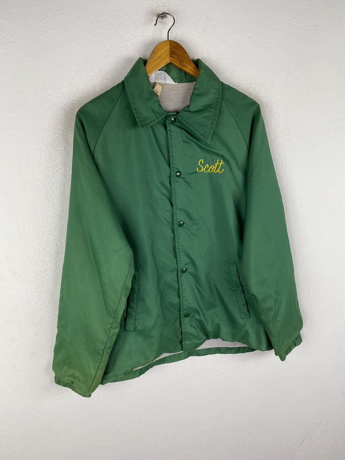Vintage 🔥SALE🔥VINTAGE CRYSTAL SHAMROCK AIRLINE COACH JACKET Size US M / EU 48-50 / 2 - 6 Thumbnail