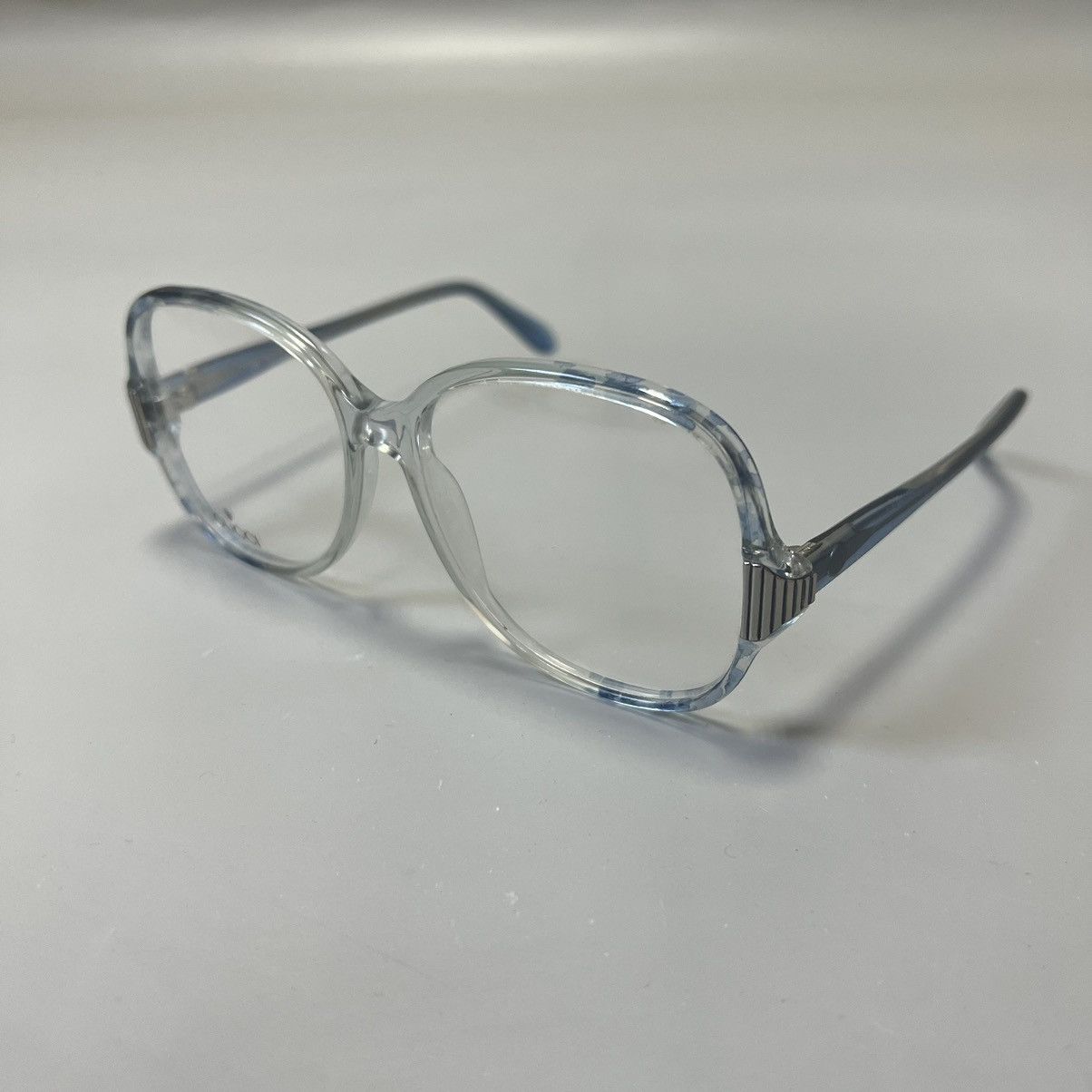 image of Gucci Vintage Very Old Frame Glasses New in Blue, Men's