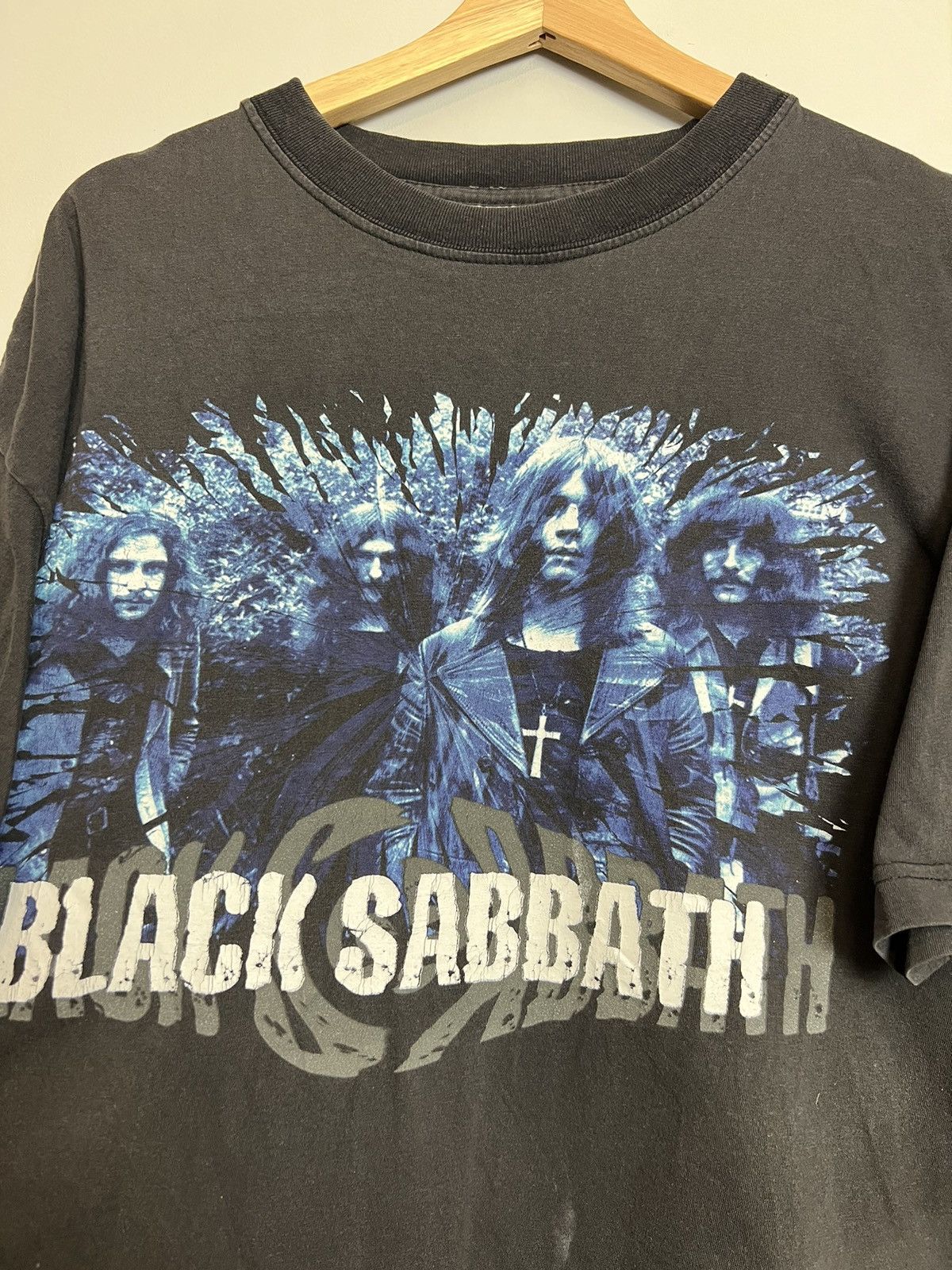 Band Tees Rare Vintage 90s Og Black Sabbath Metal Rock Band Tee Size US L / EU 52-54 / 3 - 4 Thumbnail
