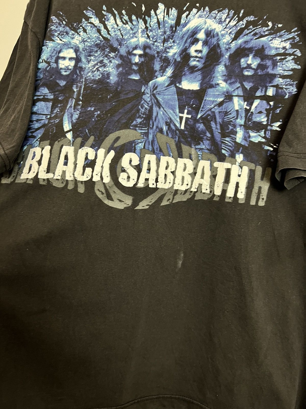 Band Tees Rare Vintage 90s Og Black Sabbath Metal Rock Band Tee Size US L / EU 52-54 / 3 - 3 Thumbnail