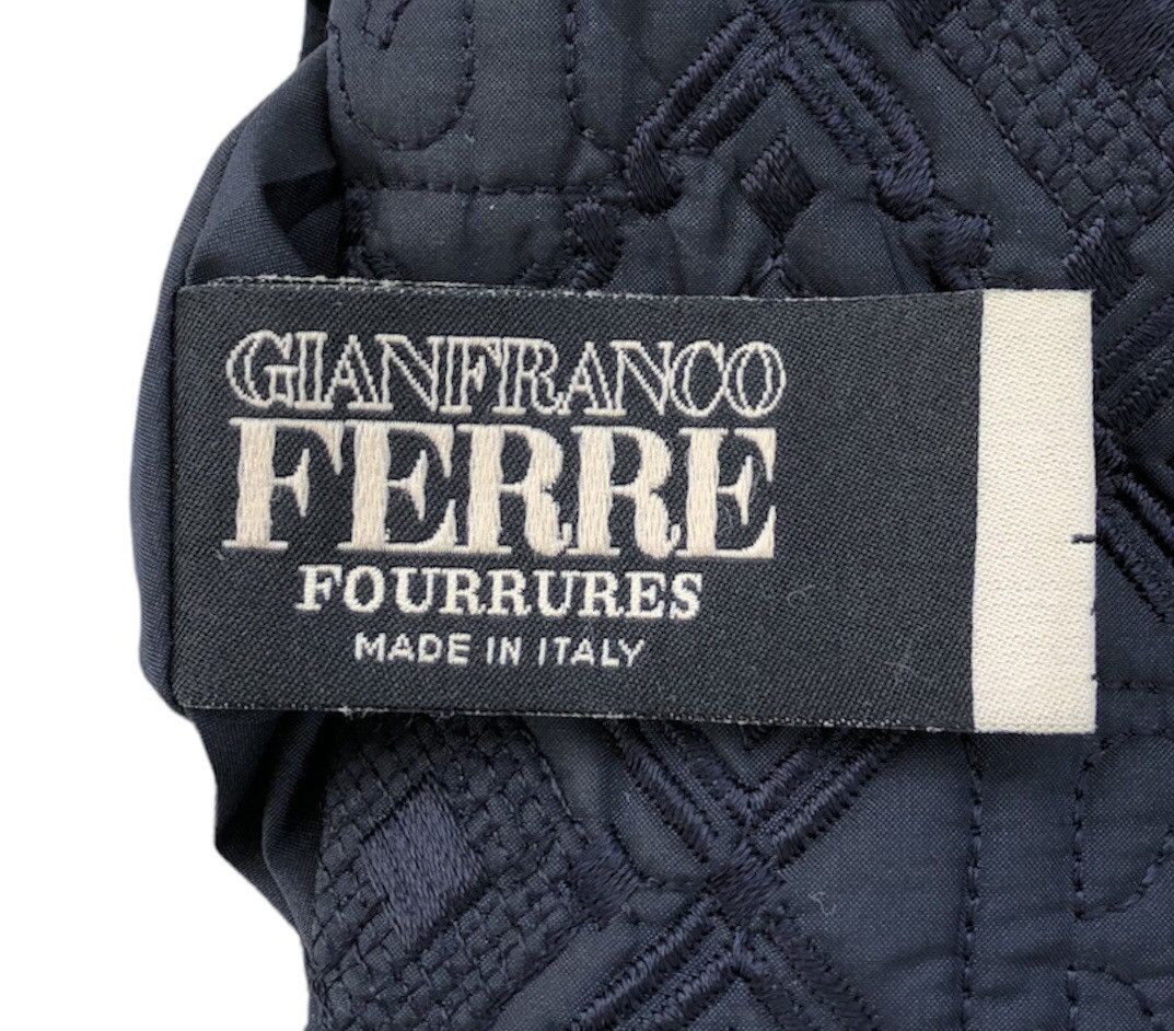 Gianfranco Ferre Gianfranco Ferre Fourrures Reversible Embroidery Mink Fur Size M / US 6-8 / IT 42-44 - 17 Thumbnail