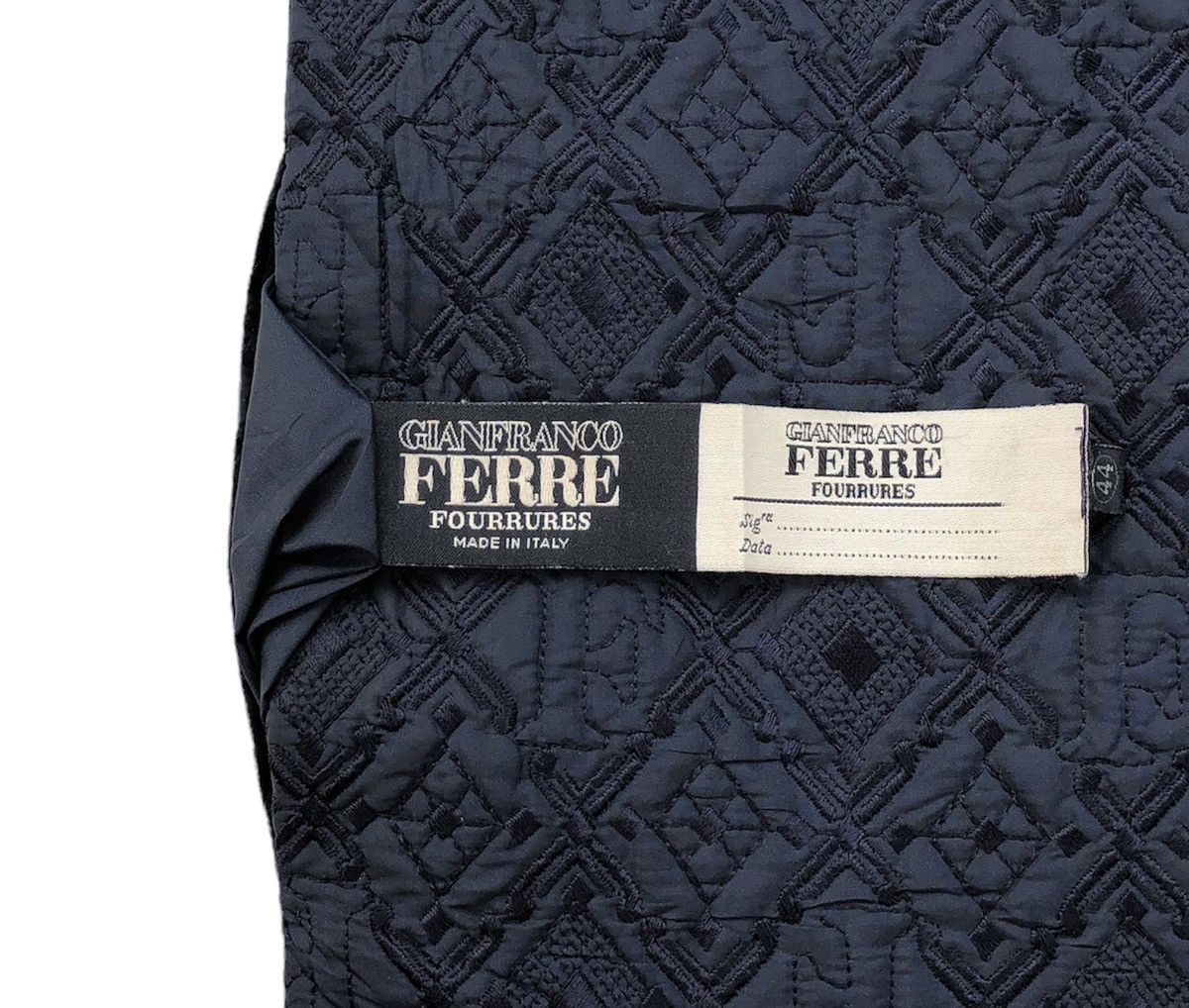 Gianfranco Ferre Gianfranco Ferre Fourrures Reversible Embroidery Mink Fur Size M / US 6-8 / IT 42-44 - 14 Thumbnail