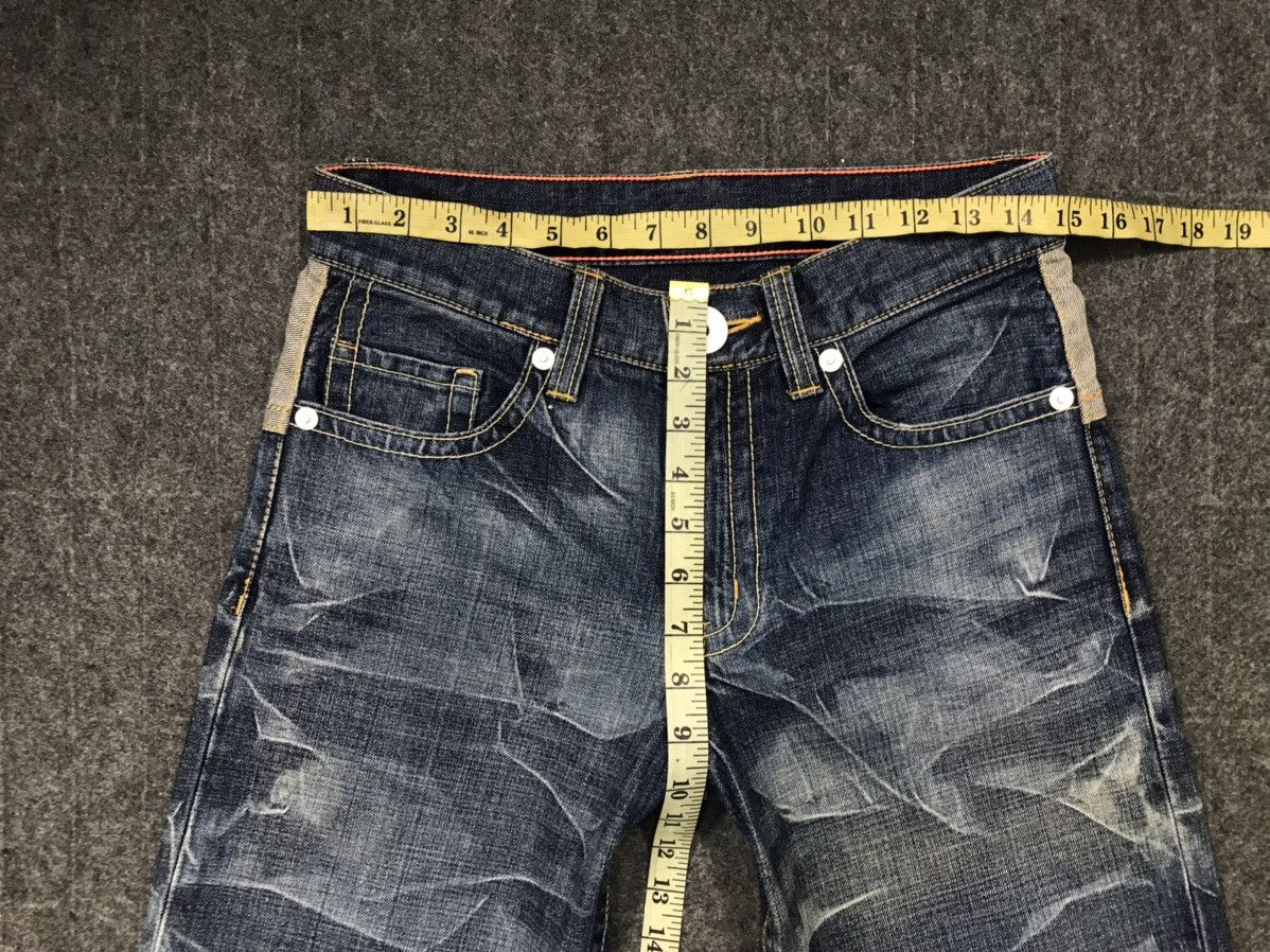 Japanese Brand × Vintage Vintage Co&Lu 56 Denim Est 1998 Fashion Design Size US 30 / EU 46 - 17 Thumbnail
