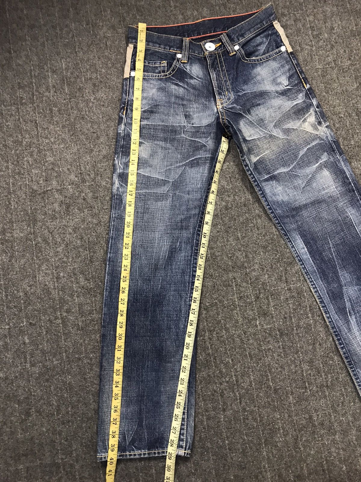 Japanese Brand × Vintage Vintage Co&Lu 56 Denim Est 1998 Fashion Design Size US 30 / EU 46 - 19 Thumbnail