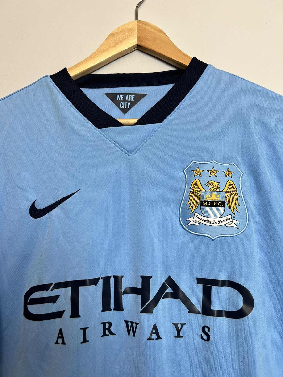 Nike Rare Vintage Nike Manchester City Y2K L Jersey Soccer Kit Size US L / EU 52-54 / 3 - 2 Thumbnail