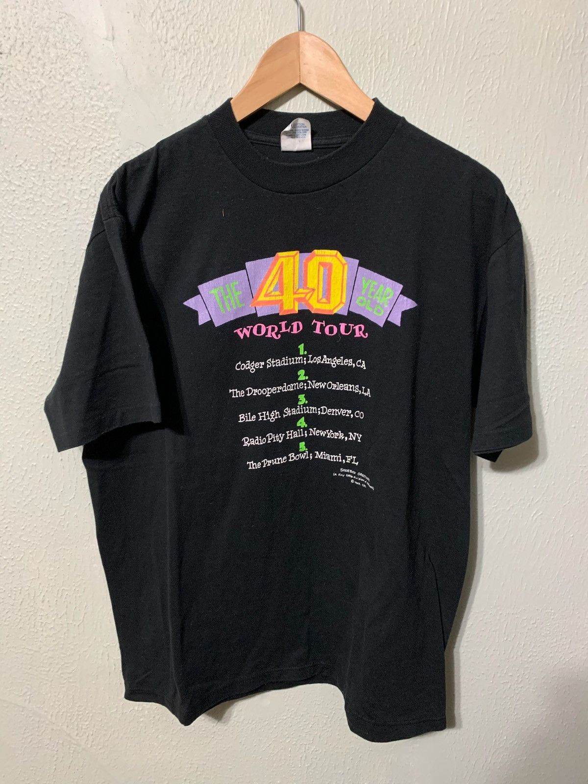 Vintage Vintage 40 Year Old Tour T-Shirt | Grailed