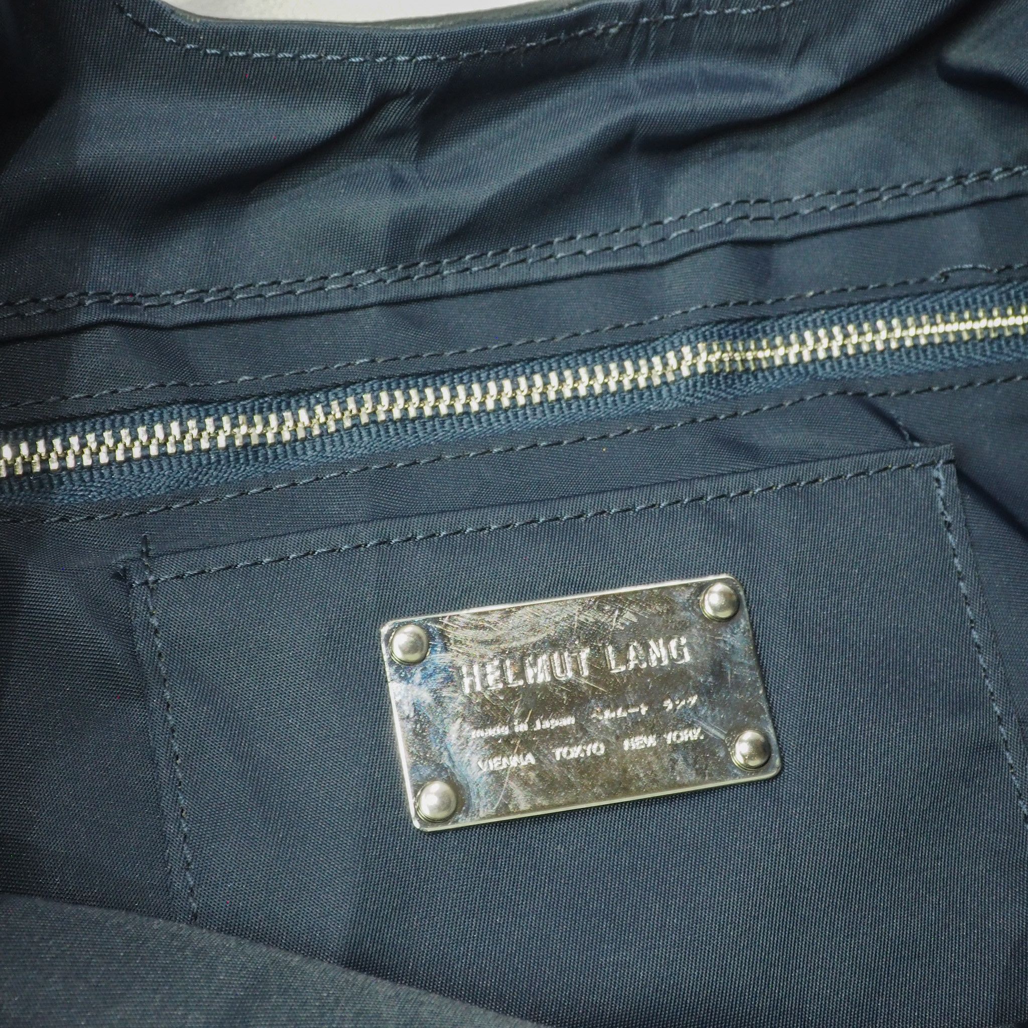 Helmut Lang 1999 Archive Helmut Lang Nylon Sailor Long Tote Bag Size ONE SIZE - 5 Thumbnail